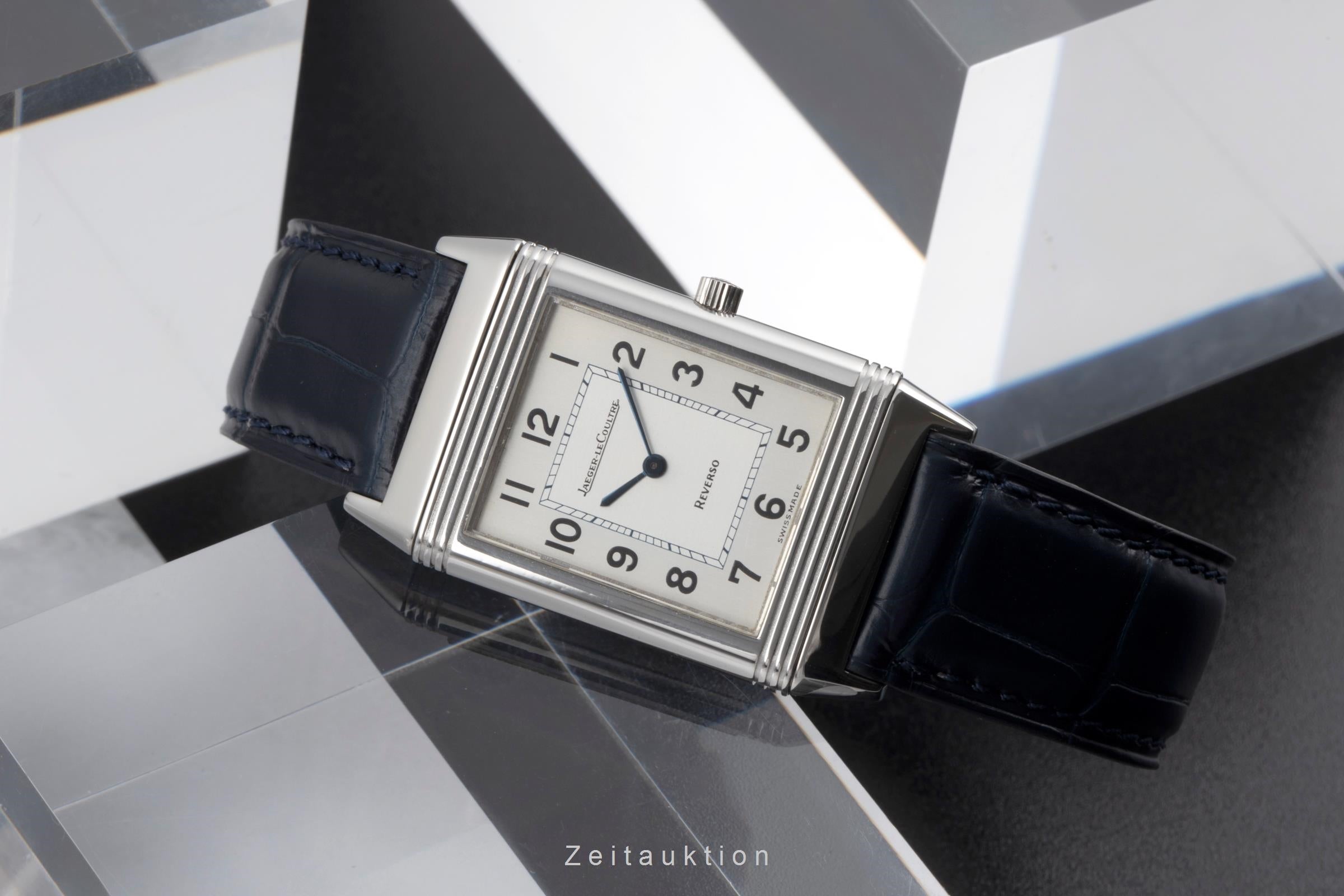 Jaeger LeCoultre Reverso steel quartz men's watch Q2518420, 250.8.08  [2503588]