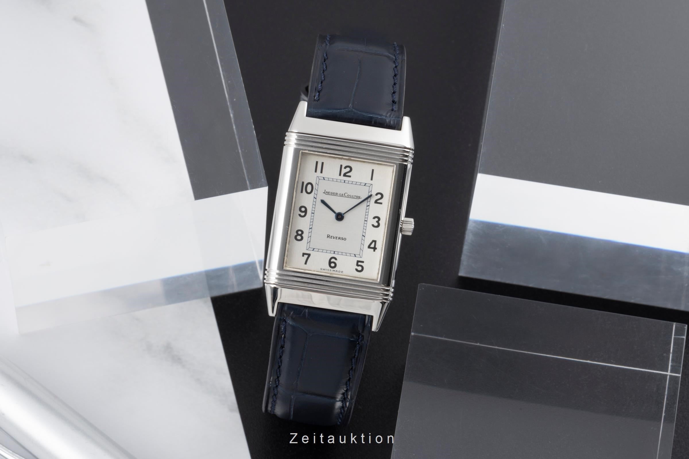 Jaeger LeCoultre Reverso steel quartz men's watch Q2518420, 250.8.08  [2503588]