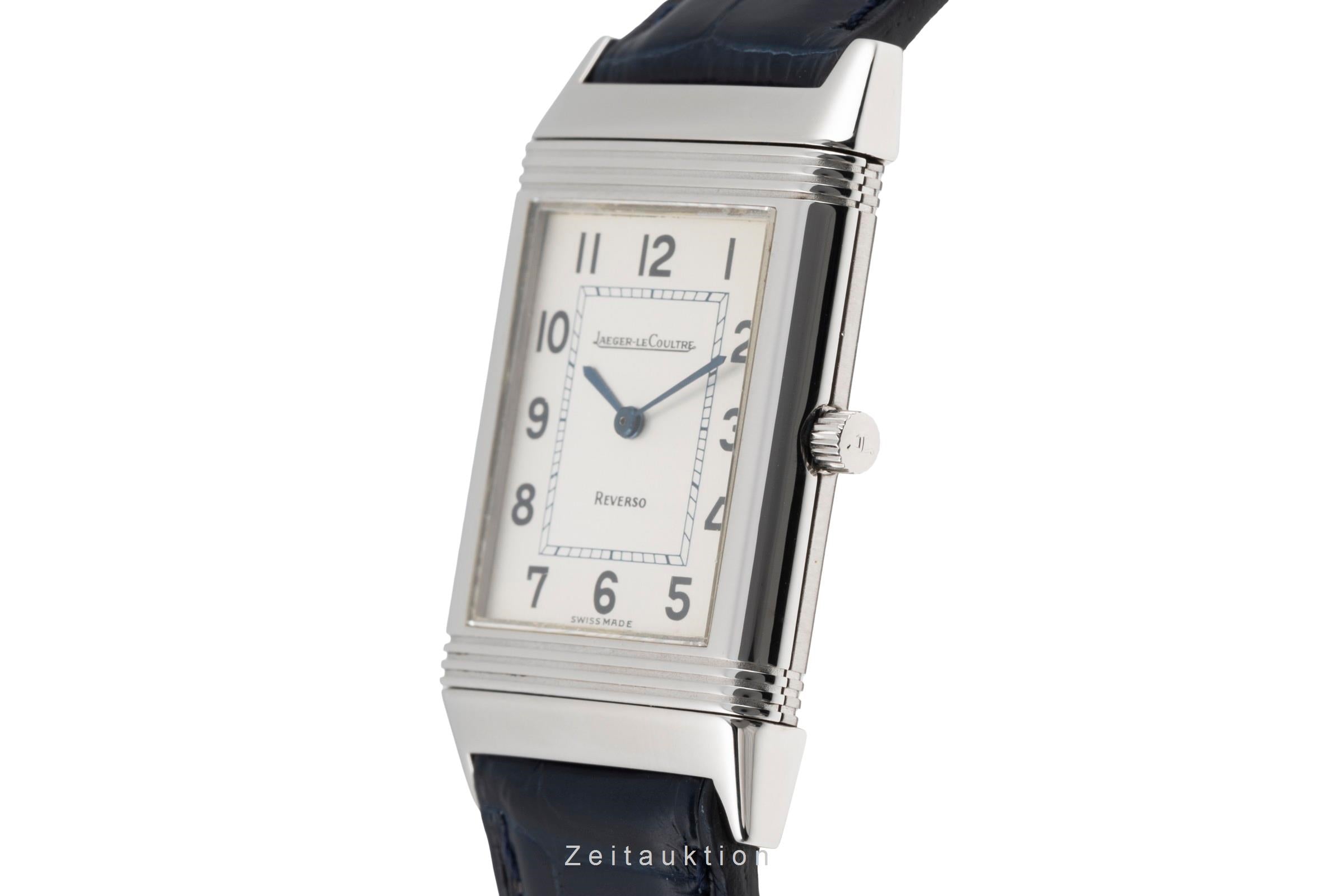 Jaeger LeCoultre Reverso steel quartz men's watch Q2518420, 250.8.08  [2503588]