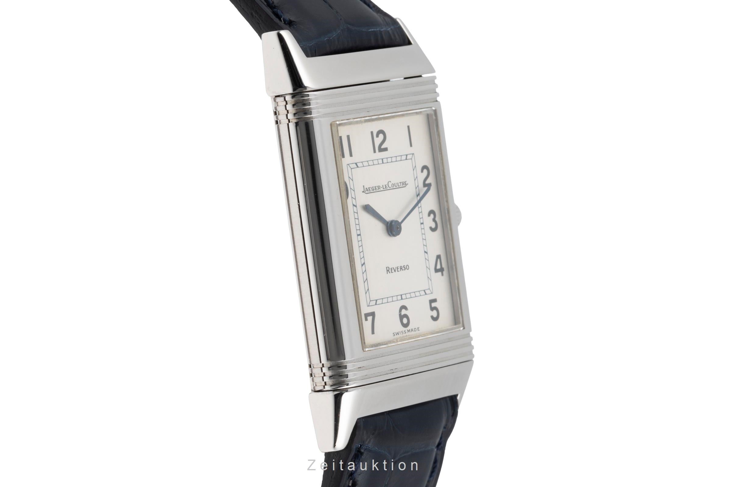 Jaeger LeCoultre Reverso steel quartz men's watch Q2518420, 250.8.08  [2503588]