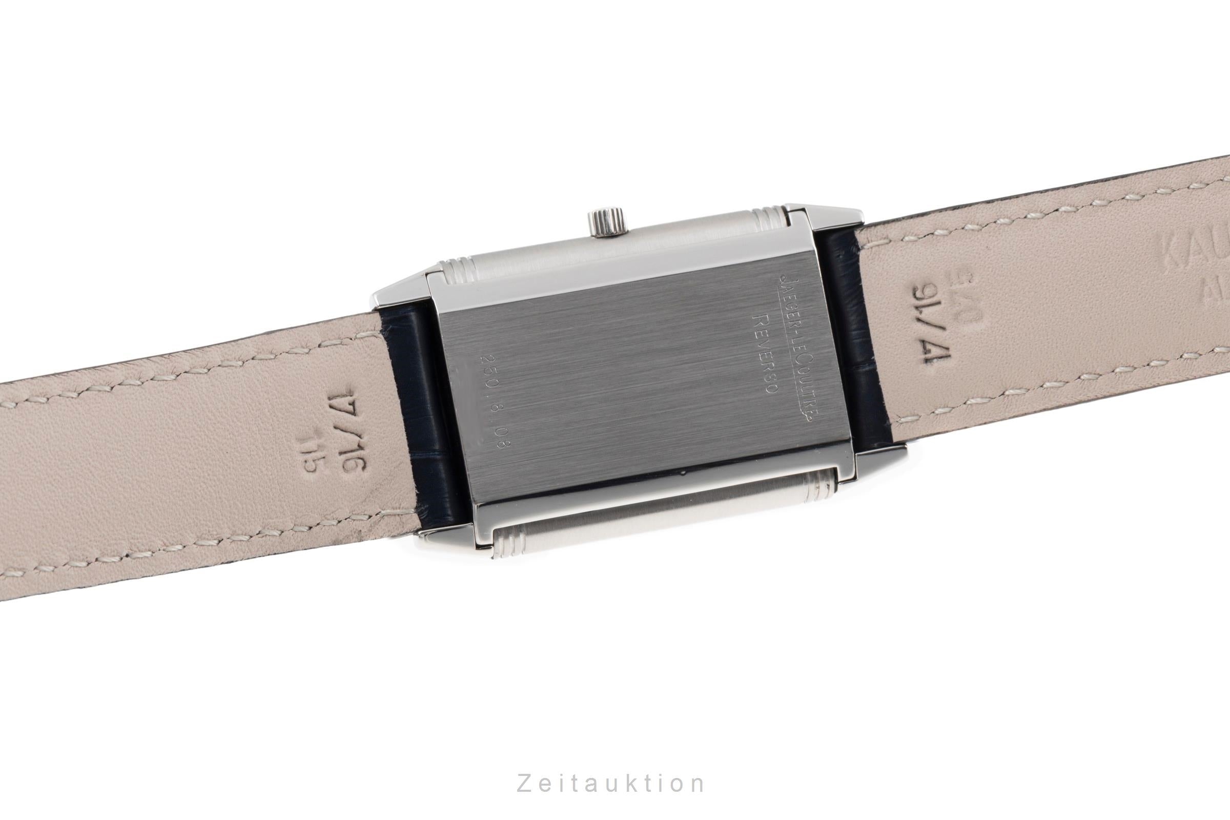 Jaeger LeCoultre Reverso steel quartz men's watch Q2518420, 250.8.08  [2503588]