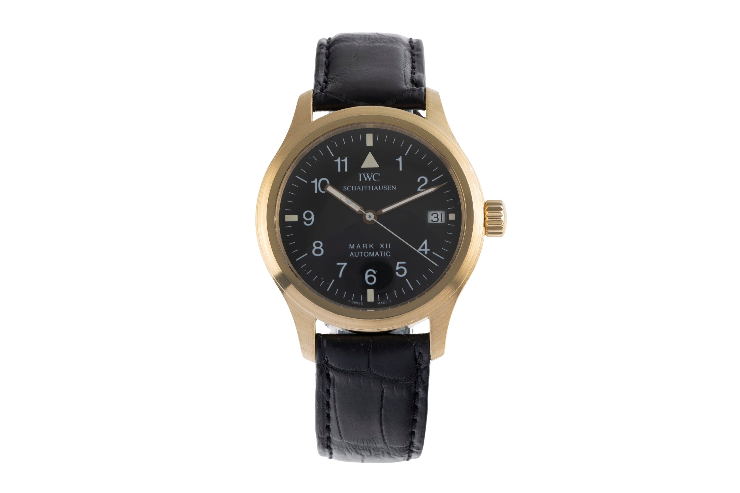 IWC Mark XII or 18 ct automatique montre pour hommes IW324103  [2503594]