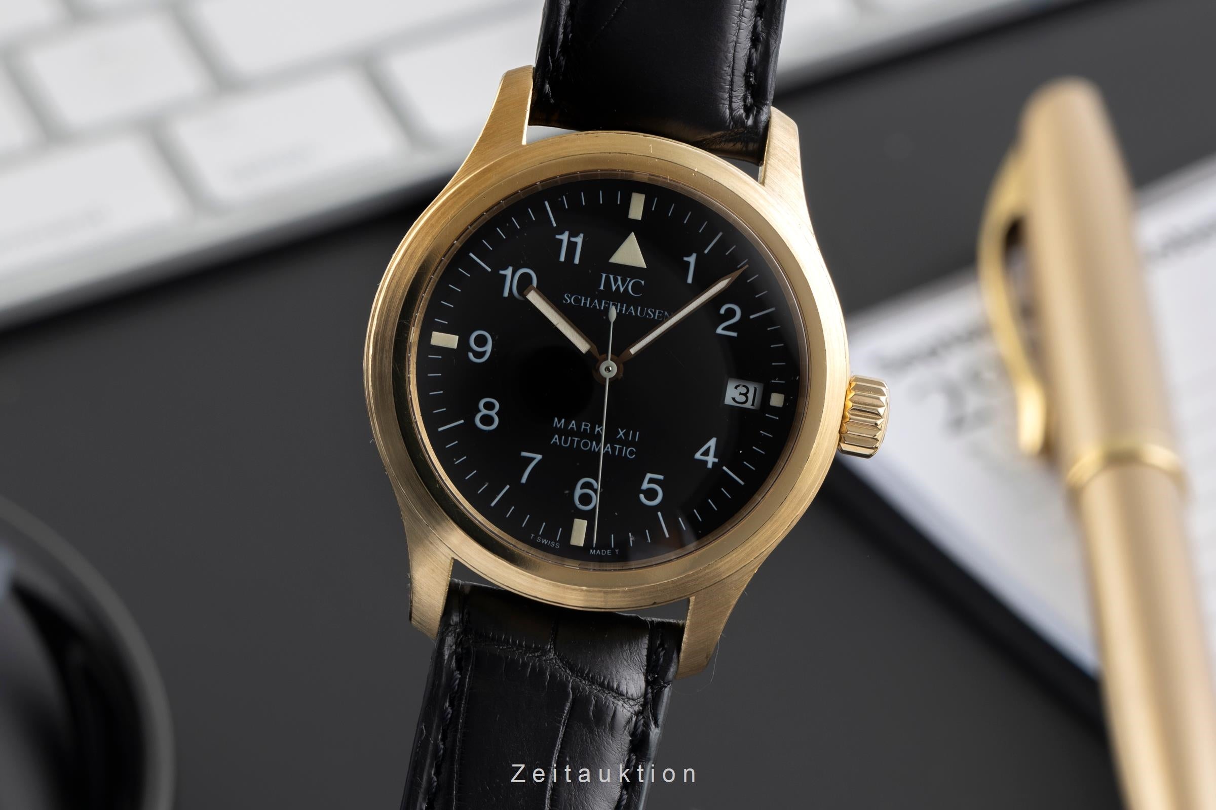 IWC Mark XII or 18 ct automatique montre pour hommes IW324103  [2503594]