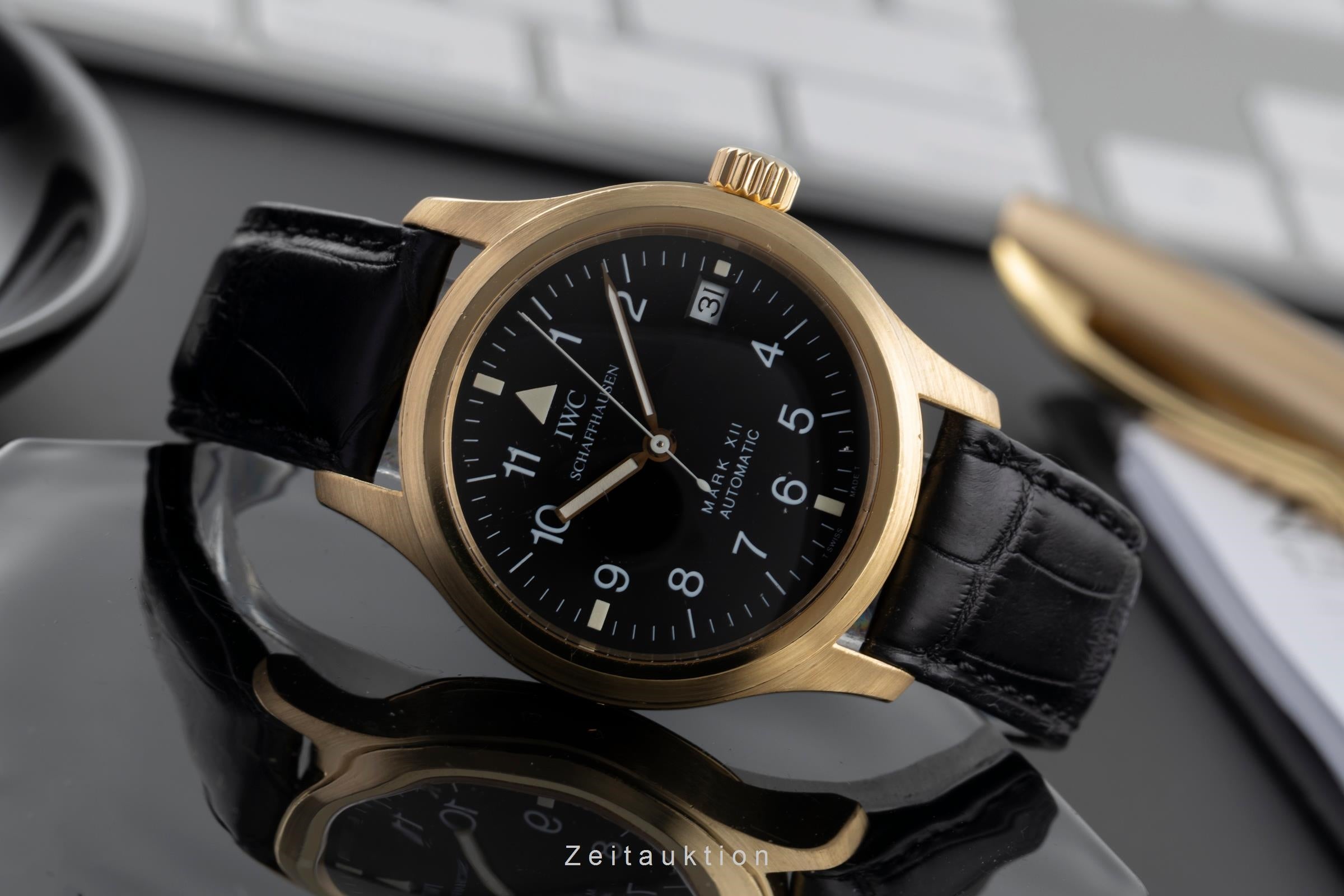 IWC Mark XII or 18 ct automatique montre pour hommes IW324103  [2503594]