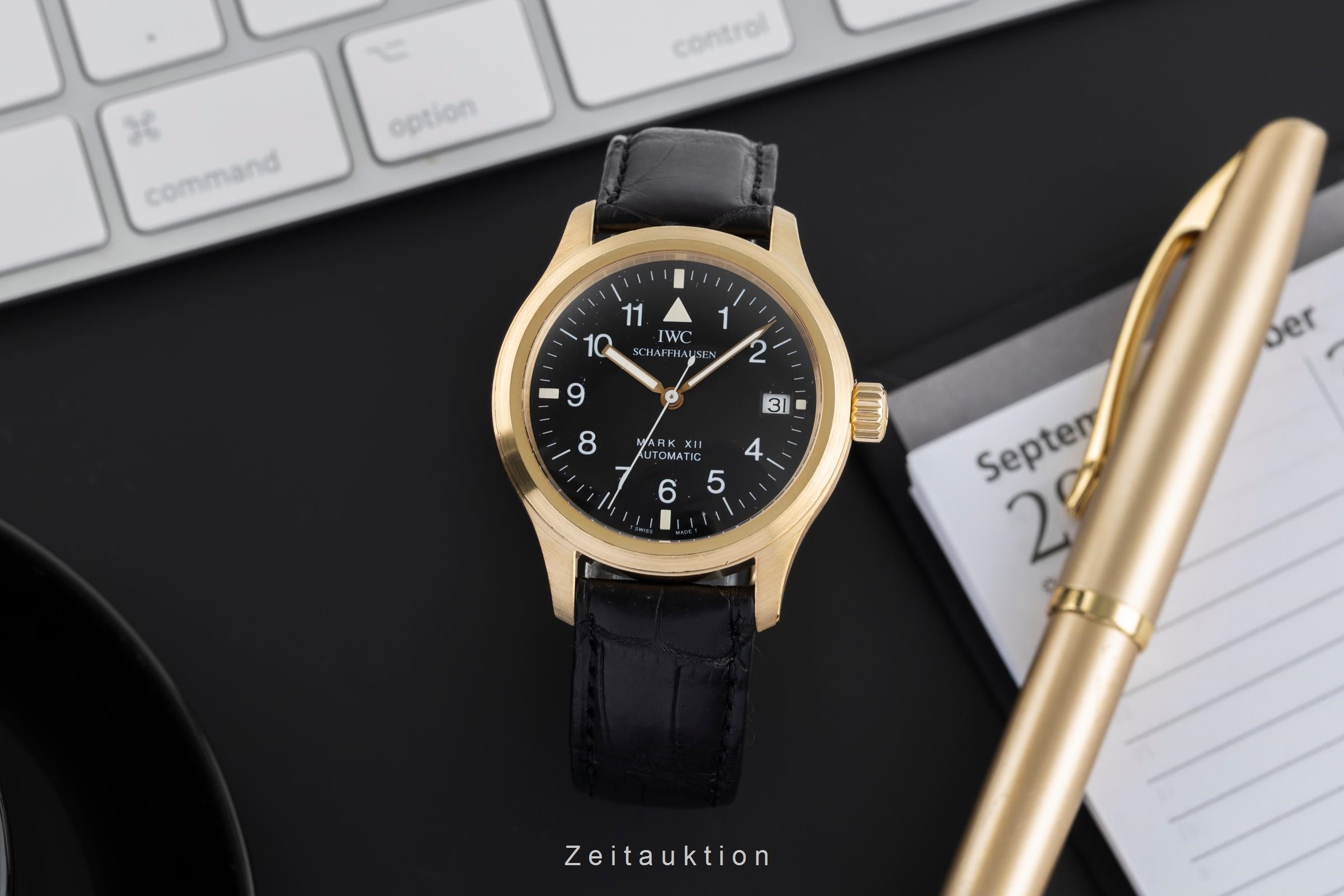 IWC Mark XII or 18 ct automatique montre pour hommes IW324103  [2503594]