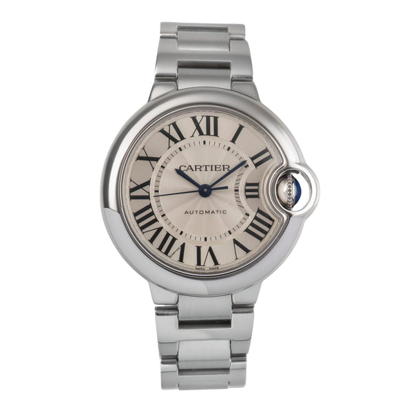 Cartier Ballon Bleu de Cartier steel automatic women's watch W6920071  [2503597]