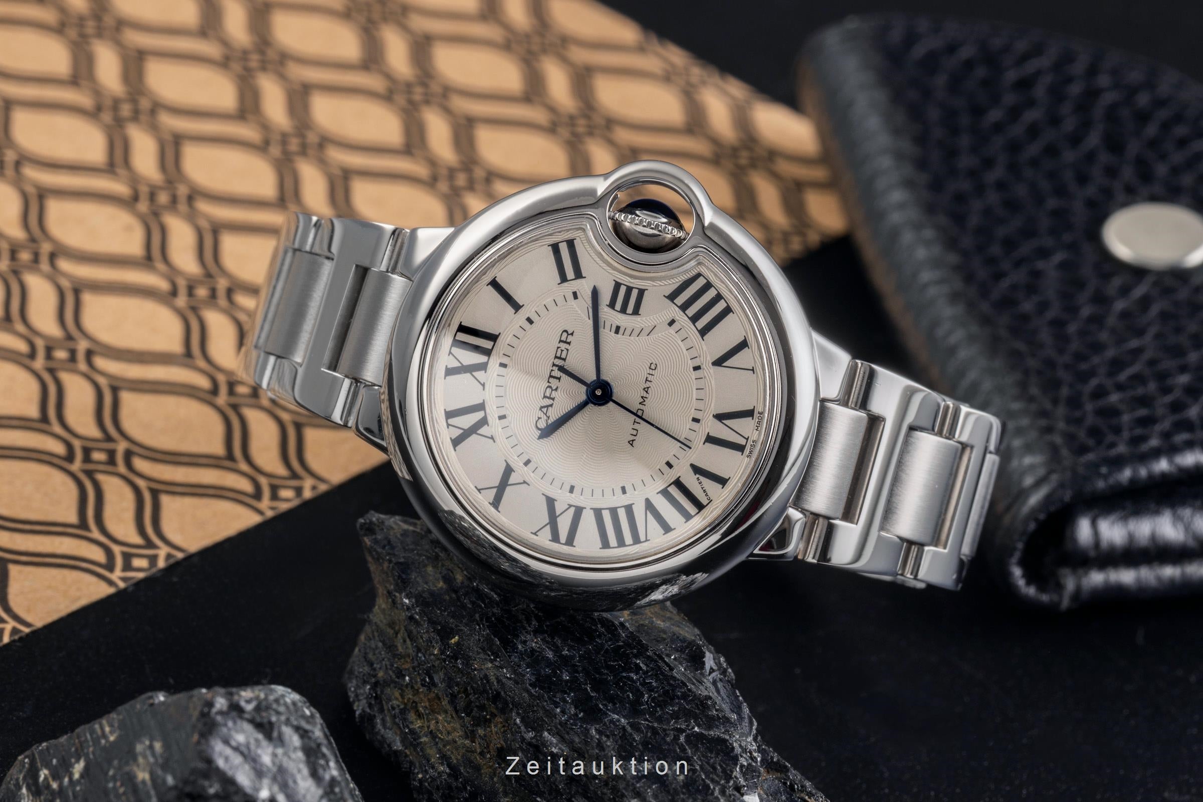 Cartier Ballon Bleu de Cartier steel automatic women's watch W6920071  [2503597]