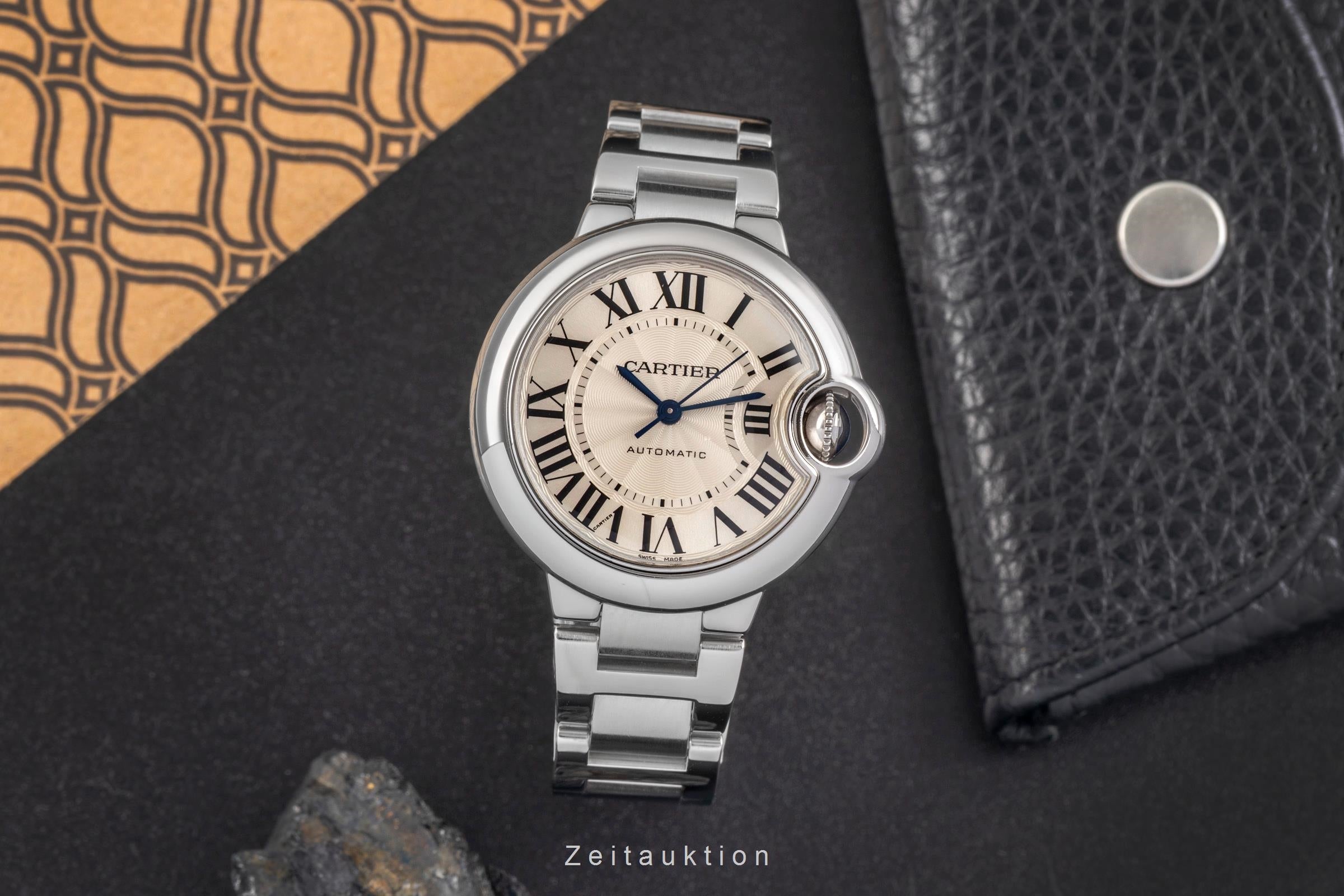 Cartier Ballon Bleu de Cartier steel automatic women's watch W6920071  [2503597]