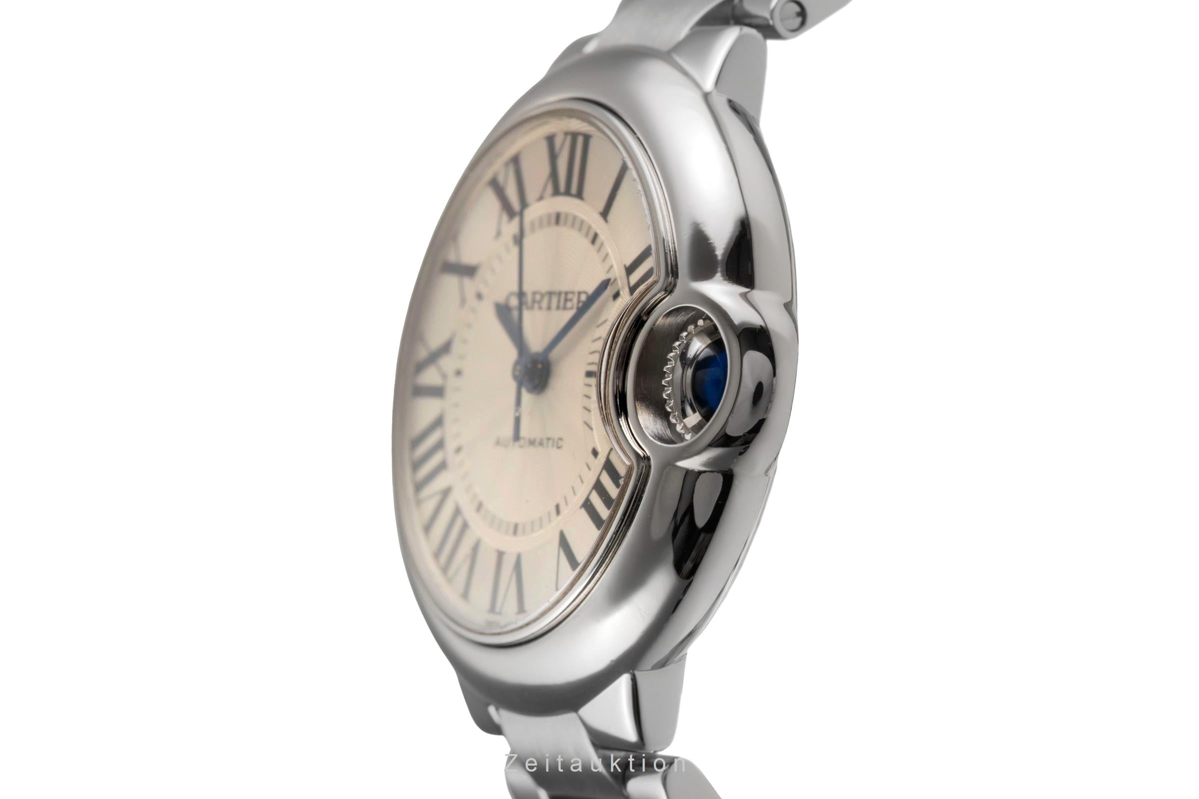 Cartier Ballon Bleu de Cartier steel automatic women's watch W6920071  [2503597]