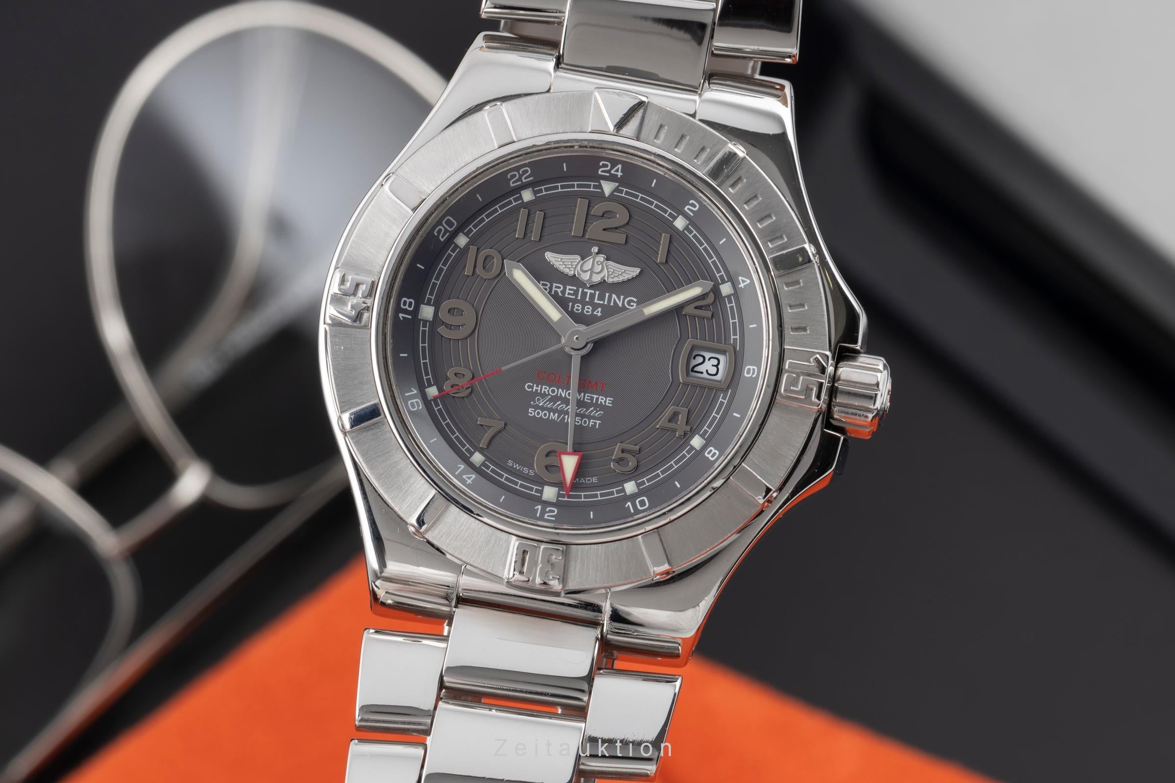 Breitling Colt acero automático reloj para caballeros A3237011/F543  [2503600]