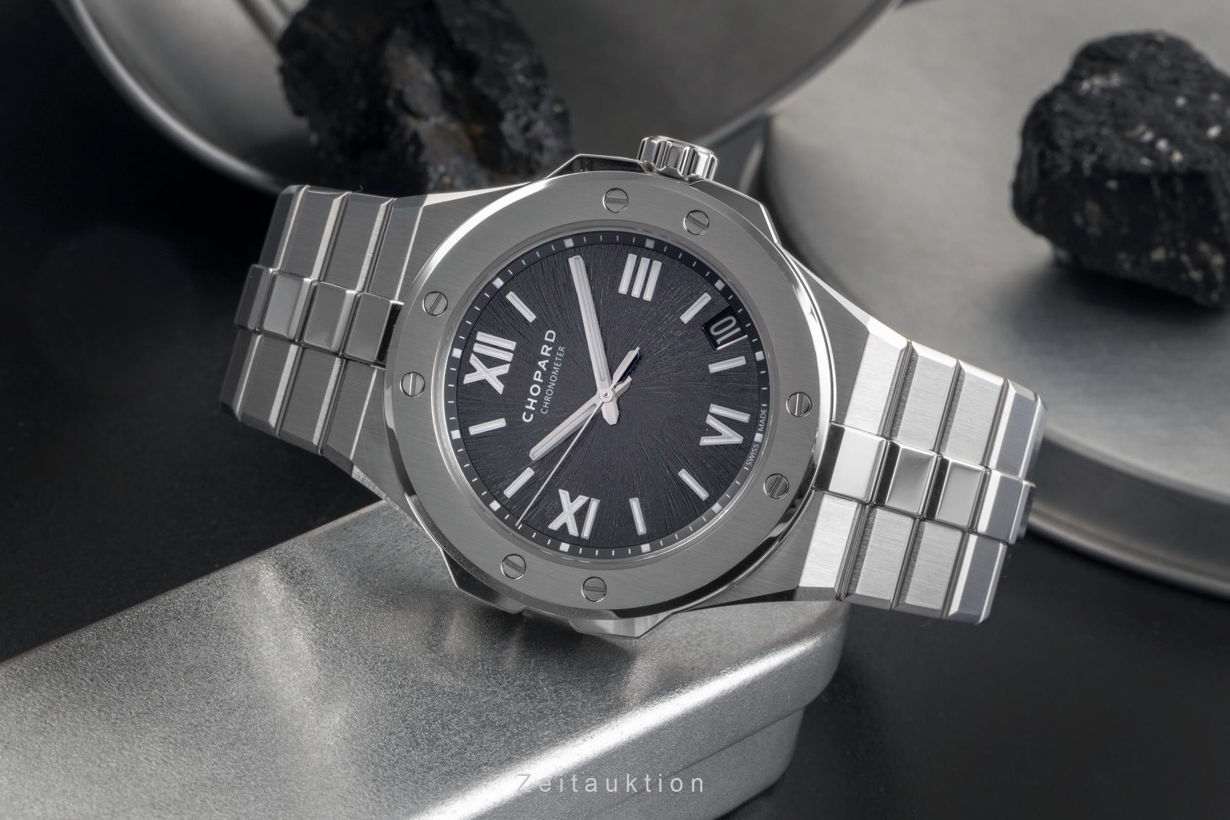 Chopard Alpine Eagle steel automatic men's watch 298600-3002 LP: 15900EUR  [2503601]