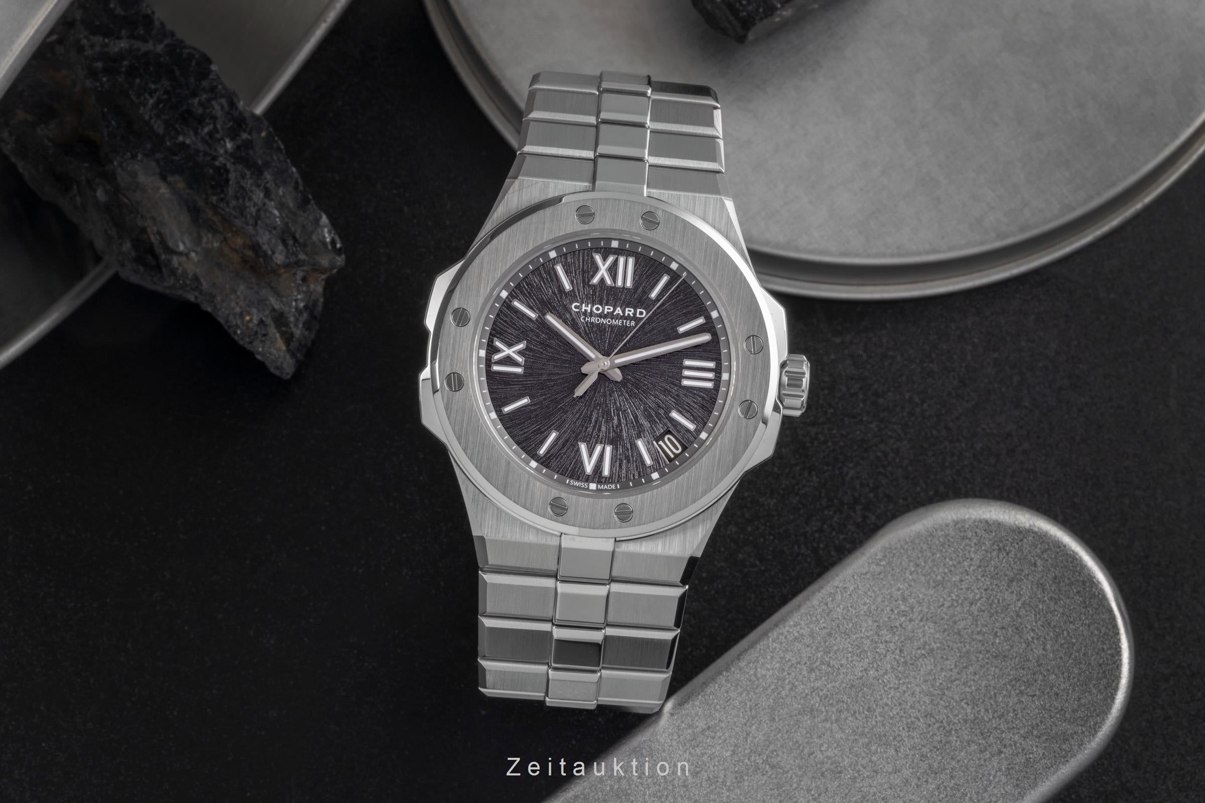 Chopard Alpine Eagle steel automatic men's watch 298600-3002 LP: 15900EUR  [2503601]