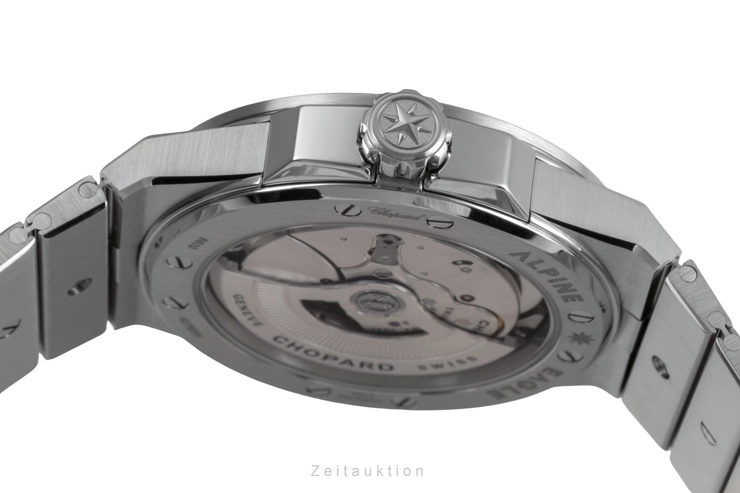 Chopard Alpine Eagle steel automatic men's watch 298600-3002 LP: 15900EUR  [2503601]