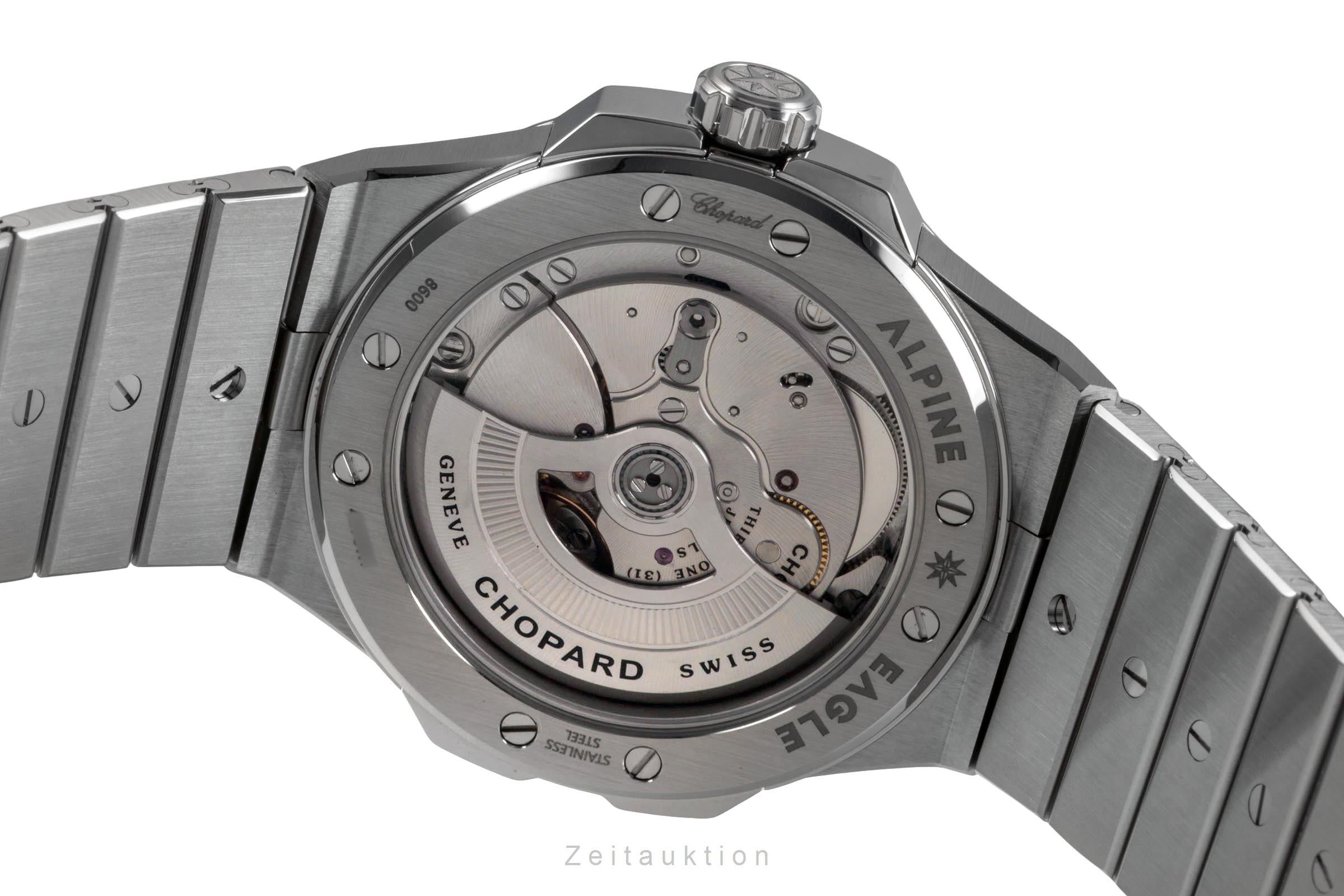 Chopard Alpine Eagle steel automatic men's watch 298600-3002 LP: 15900EUR  [2503601]