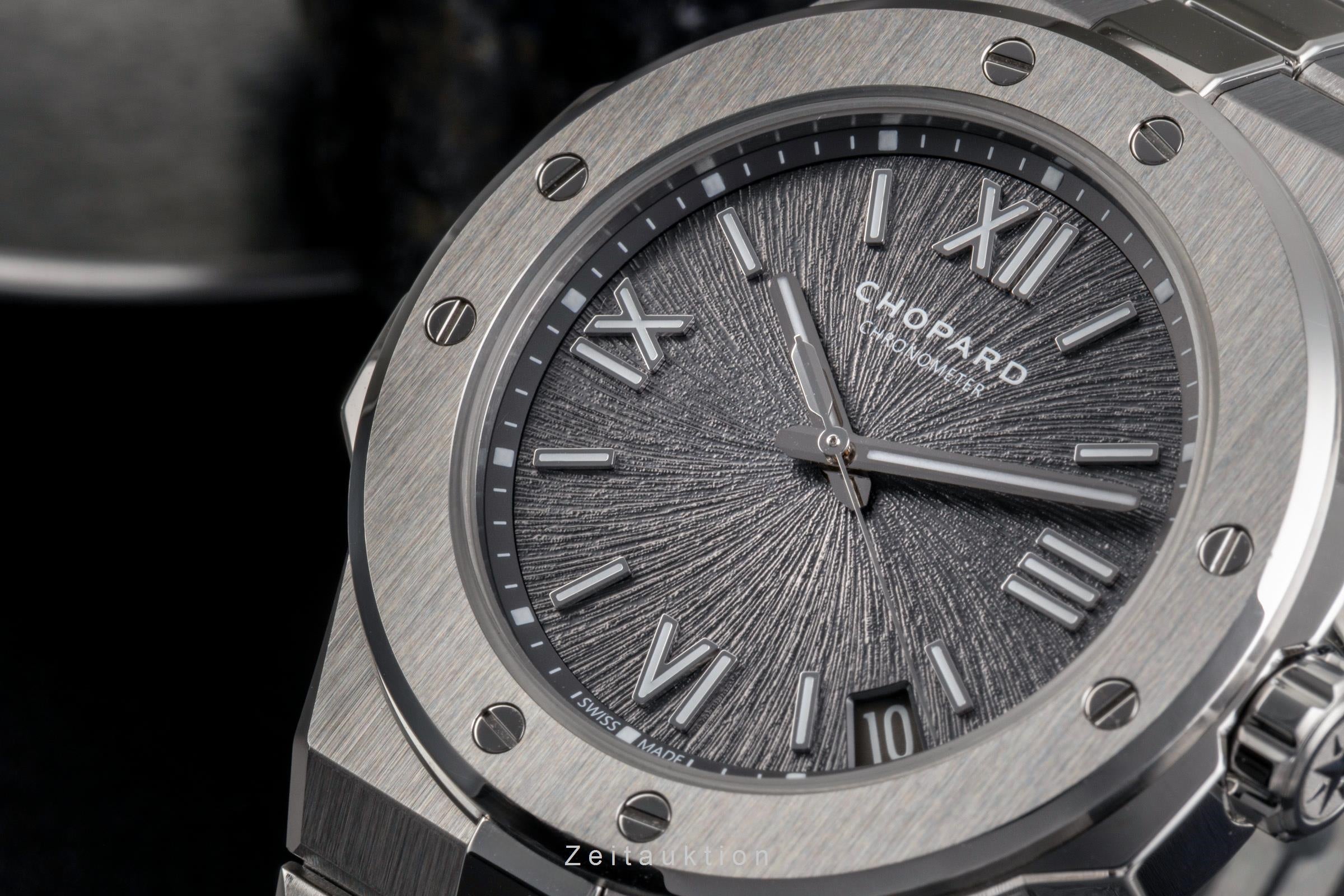 Chopard Alpine Eagle steel automatic men's watch 298600-3002 LP: 15900EUR  [2503601]