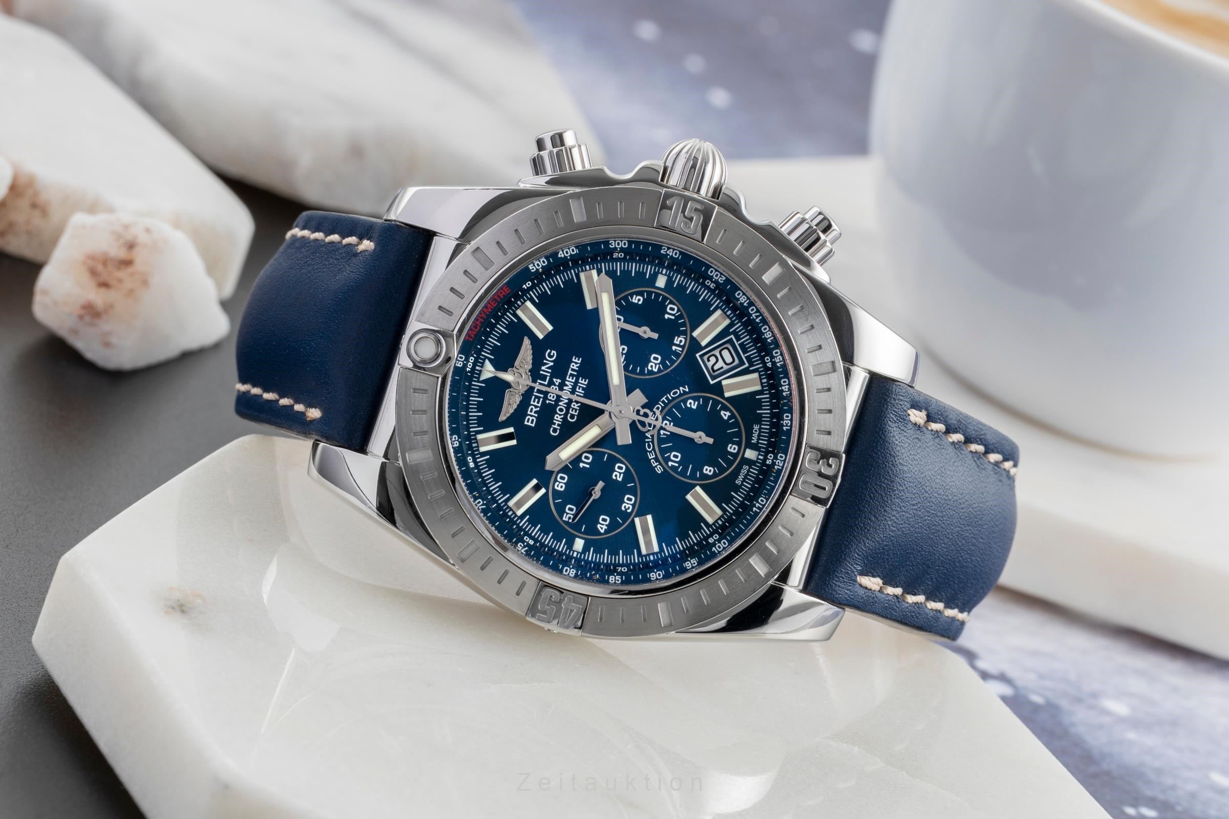 Breitling Chronomat 44 chronographe acier automatique montre pour hommes AB0115  [2503603]