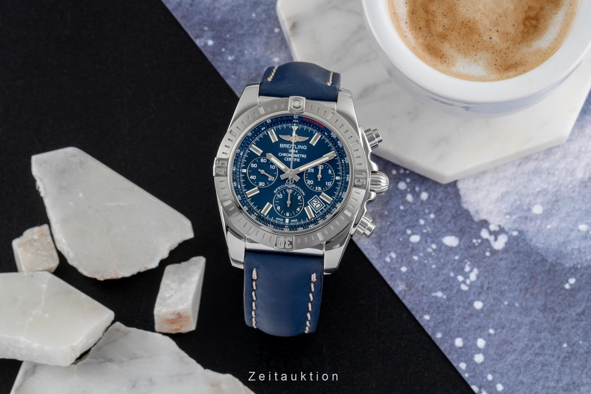 Breitling Chronomat 44 chronographe acier automatique montre pour hommes AB0115  [2503603]