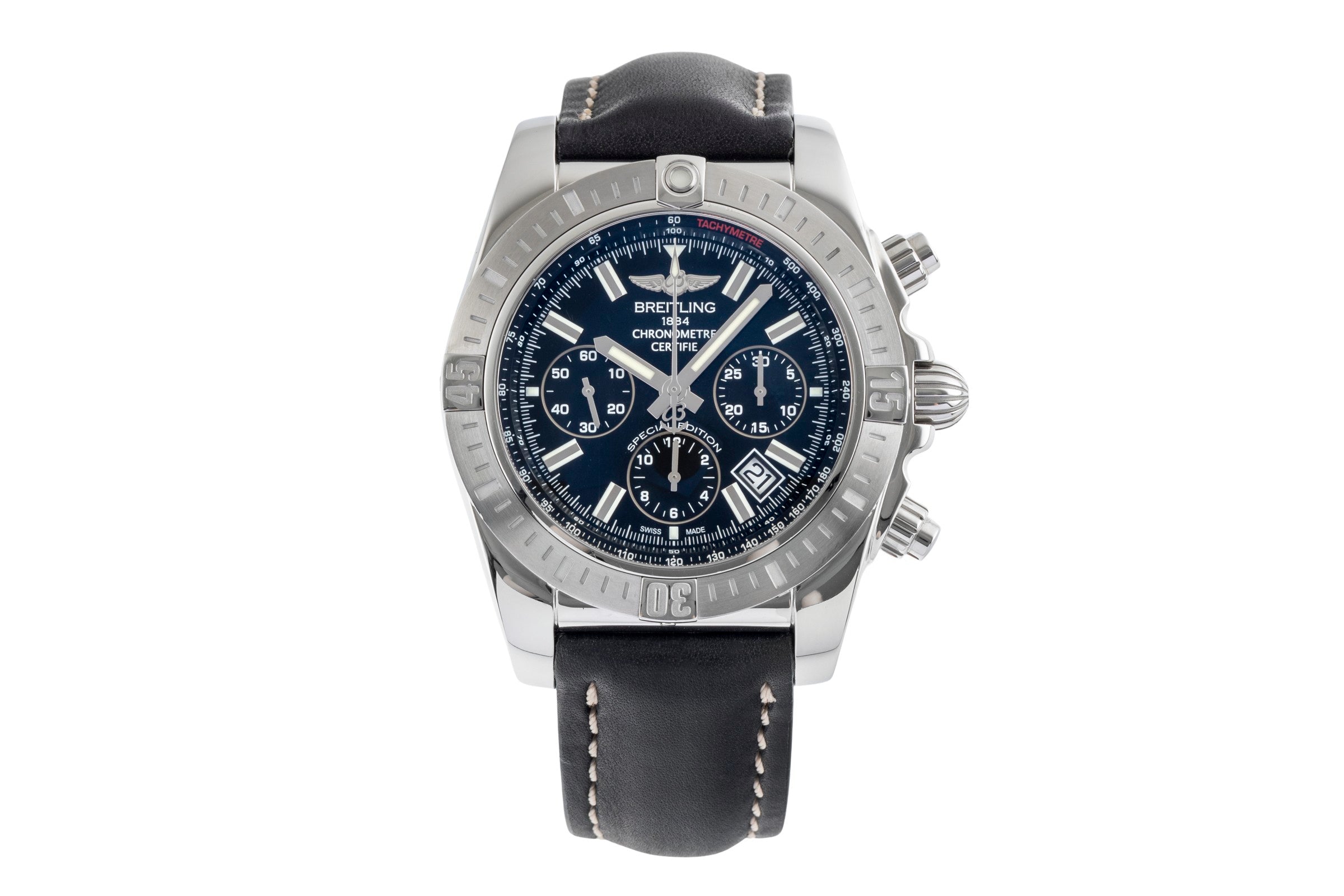 Breitling Chronomat 44 chronographe acier automatique montre pour hommes AB0115  [2503604]