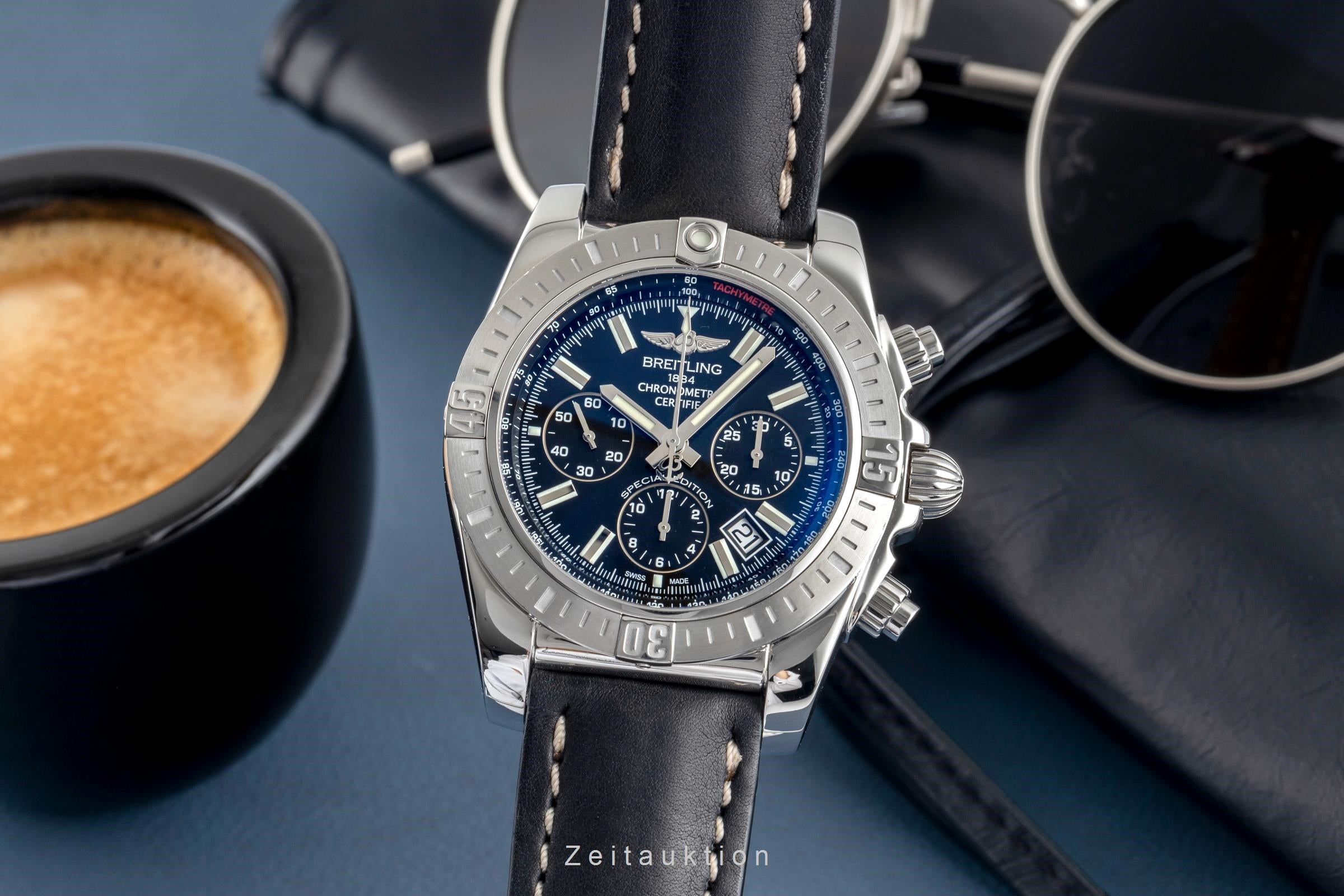 Breitling Chronomat 44 chronographe acier automatique montre pour hommes AB0115  [2503604]