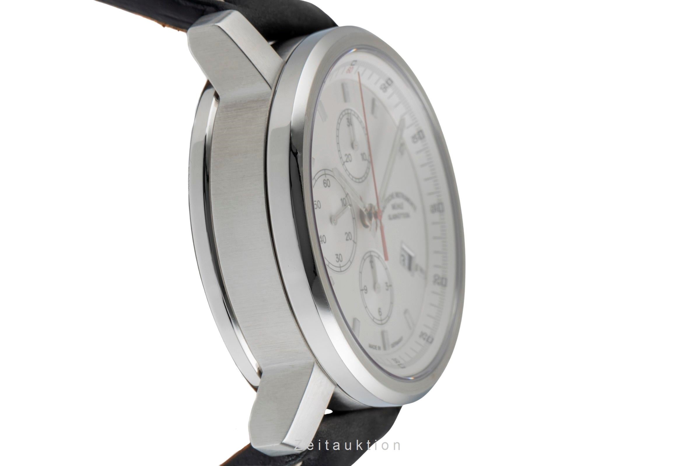 Mühle 29er Chronograph chronographe acier automatique montre pour hommes M1-25-41-LB  [2503607]