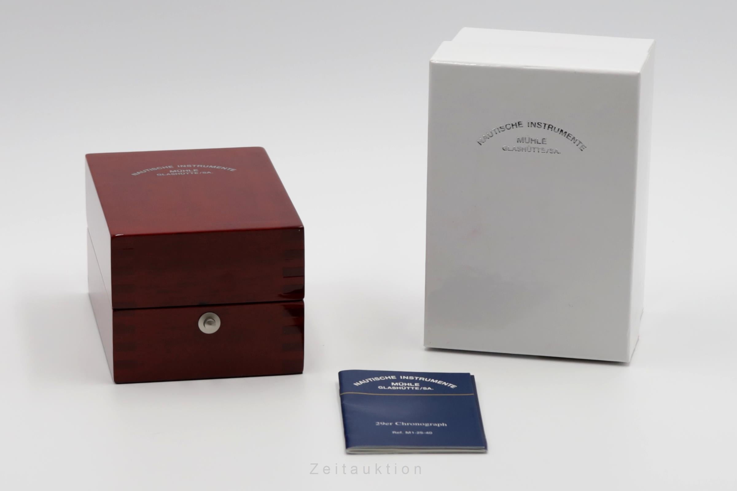 Mühle 29er Chronograph chronographe acier automatique montre pour hommes M1-25-41-LB  [2503607]