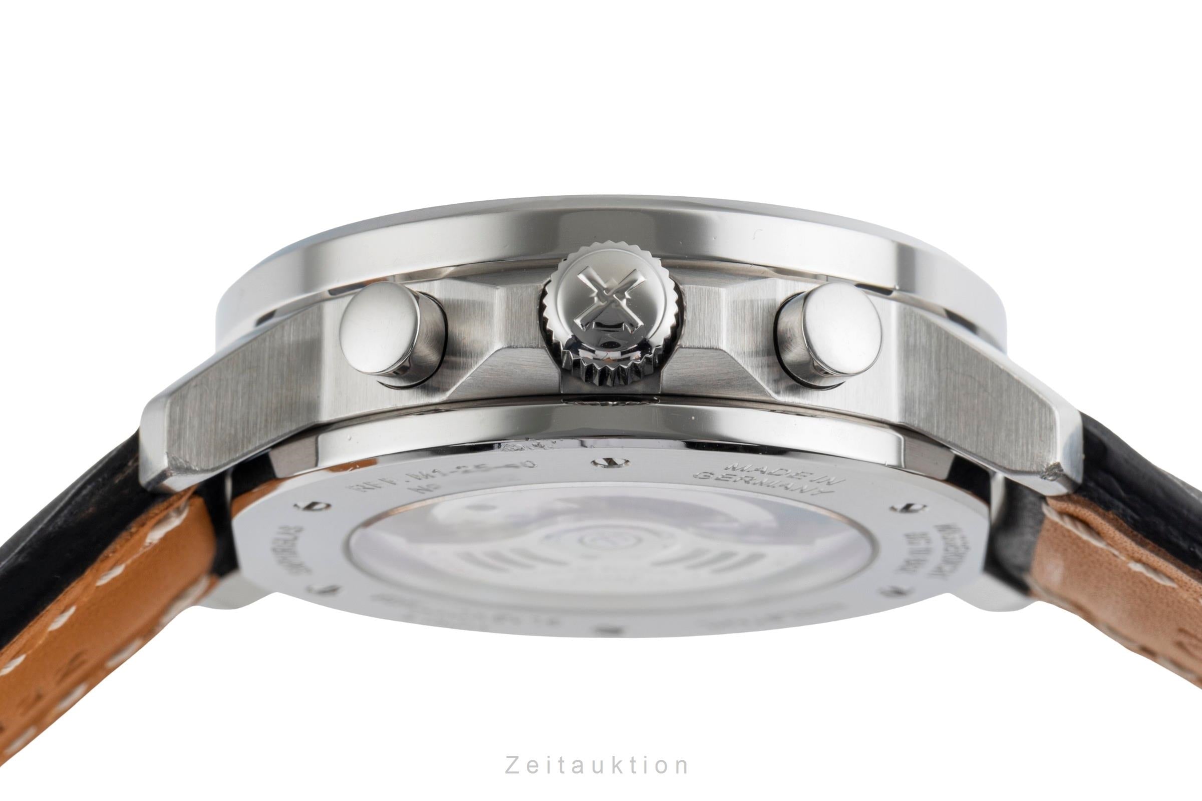 Mühle 29er Chronograph chronographe acier automatique montre pour hommes M1-25-41-LB  [2503607]