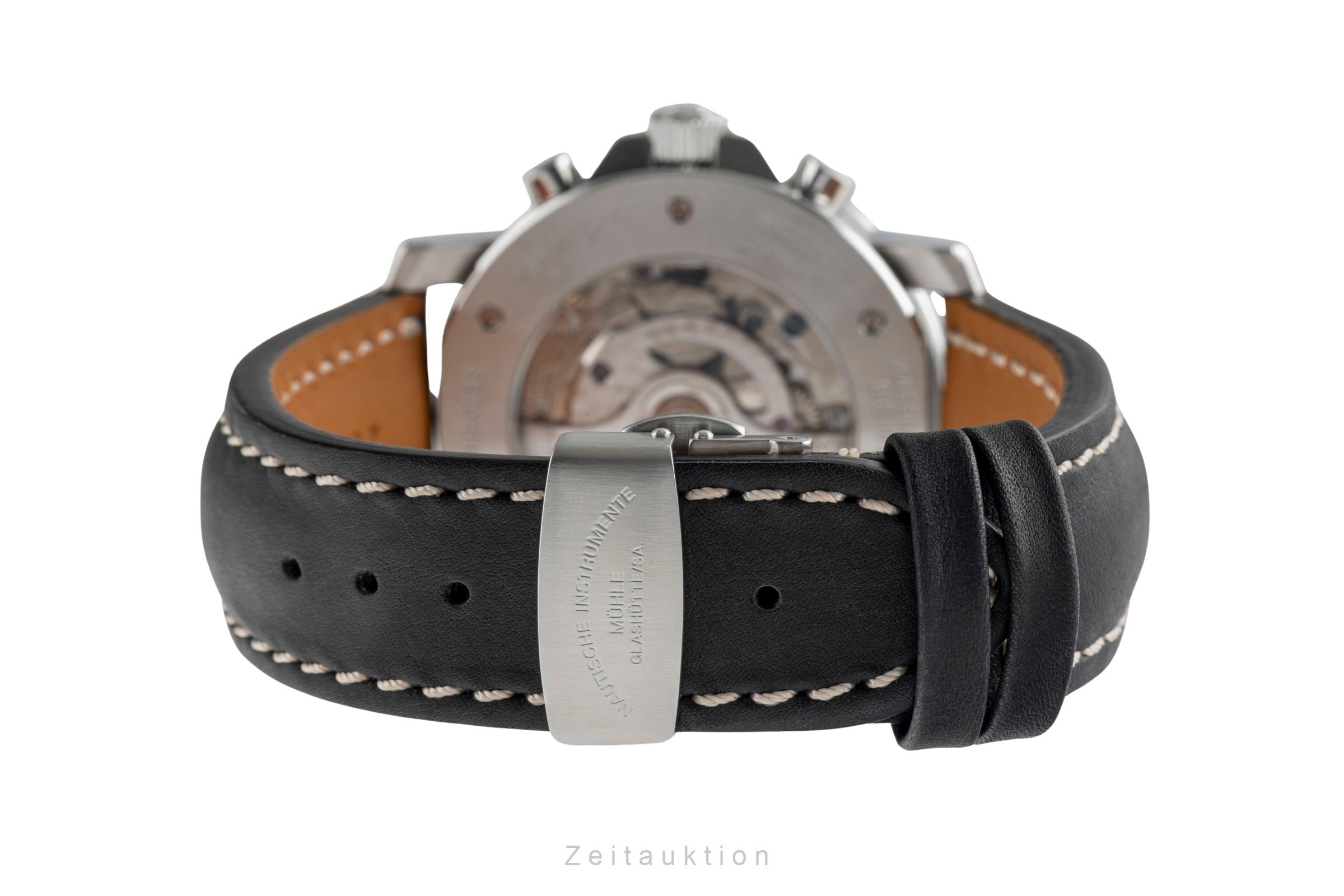 Mühle 29er Chronograph chronographe acier automatique montre pour hommes M1-25-41-LB  [2503607]