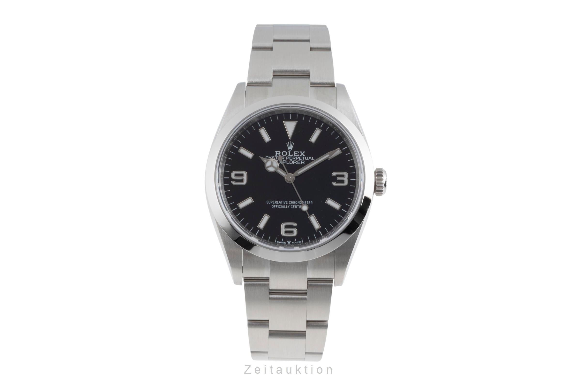 Rolex Explorer acciaio automatismo orologio da uomo 124270  [2503609]