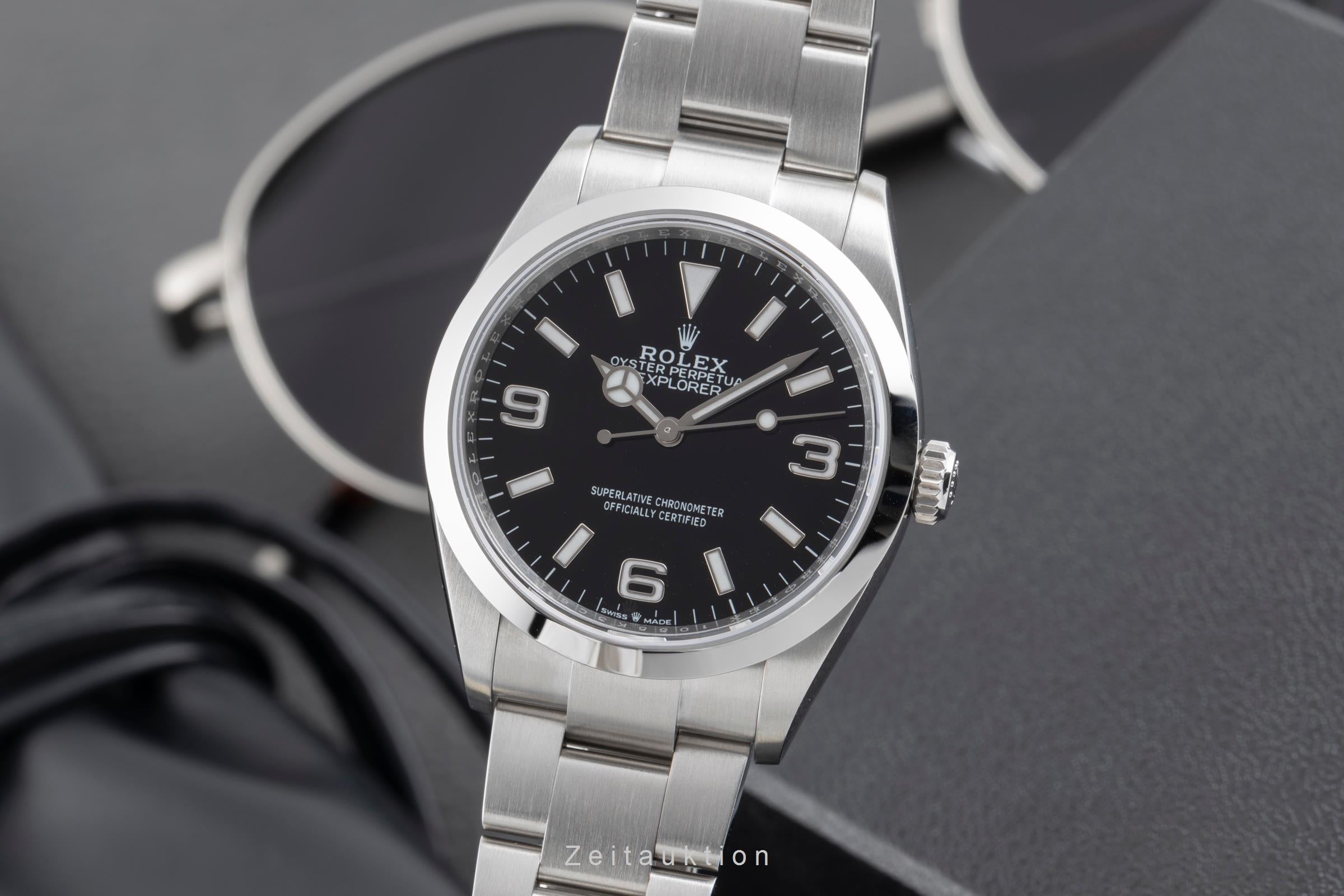 Rolex Explorer acciaio automatismo orologio da uomo 124270  [2503609]