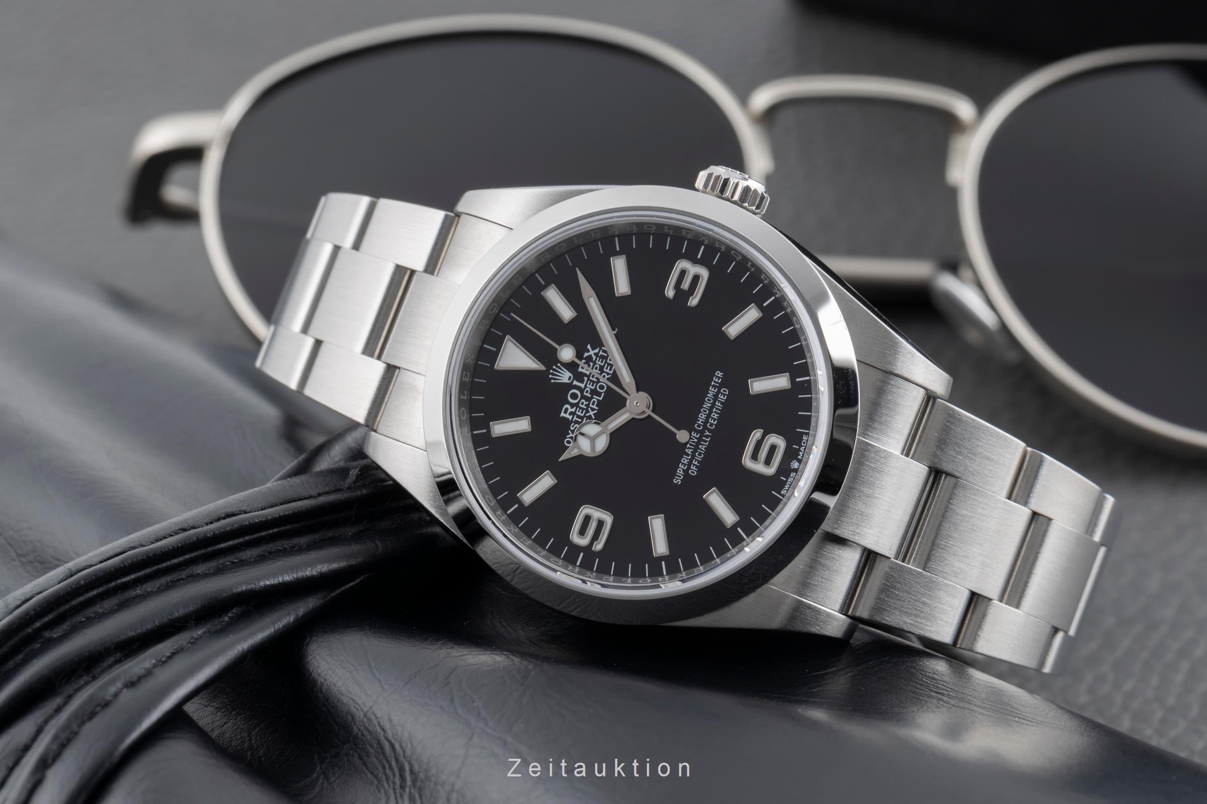 Rolex Explorer acciaio automatismo orologio da uomo 124270  [2503609]