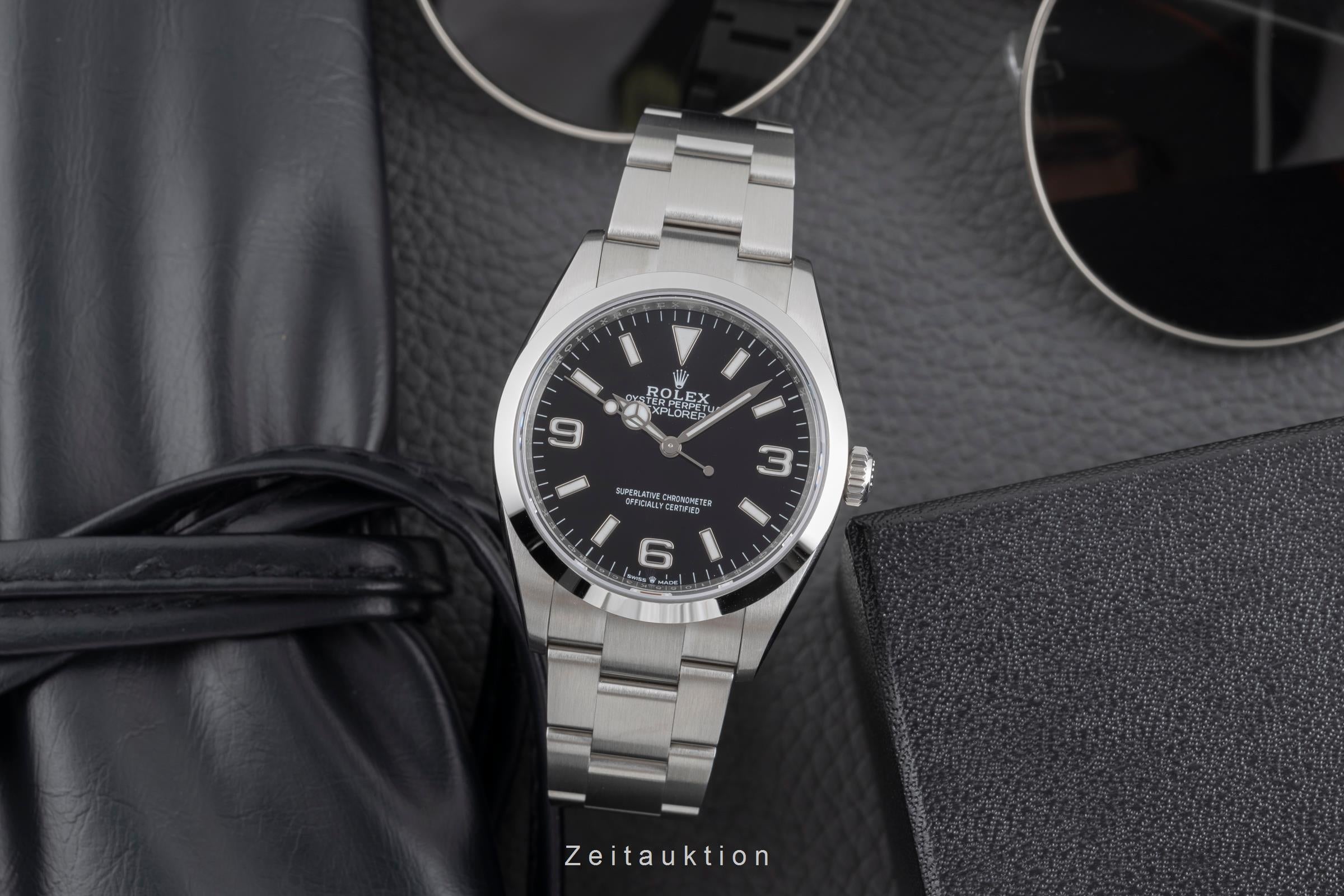 Rolex Explorer acciaio automatismo orologio da uomo 124270  [2503609]