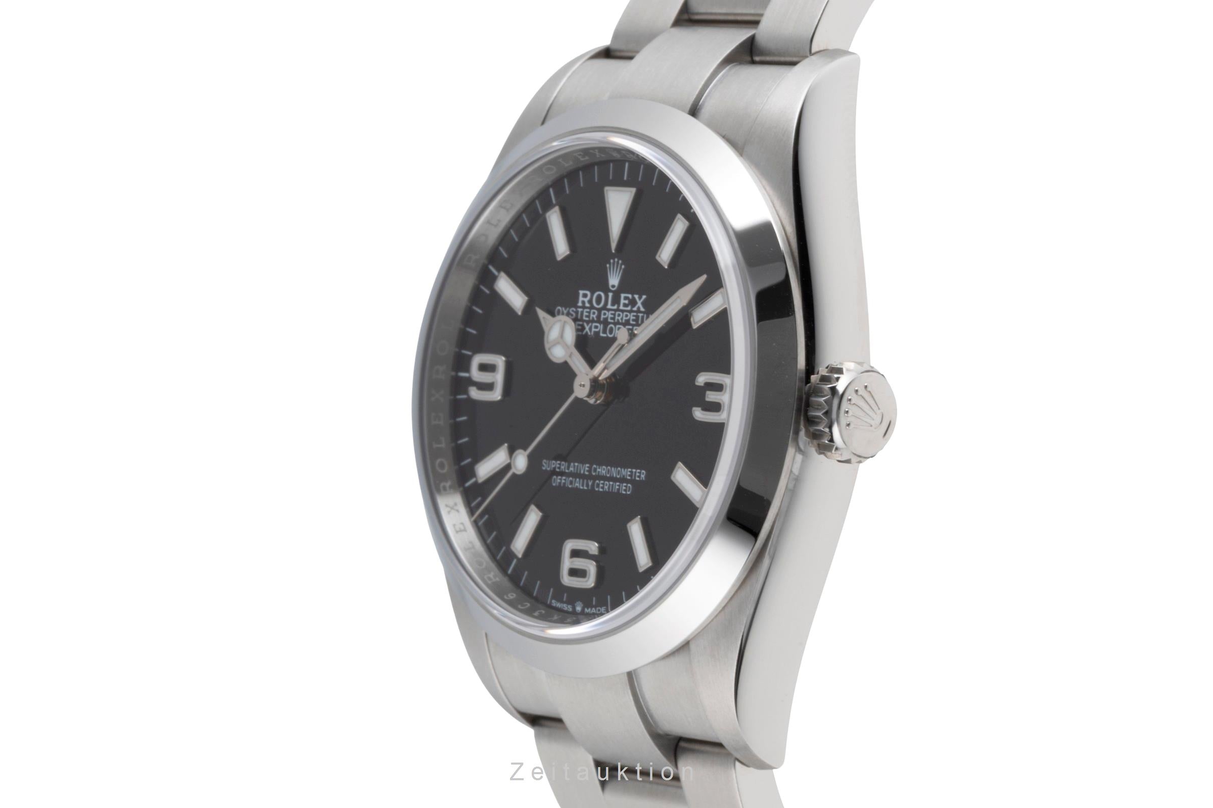 Rolex Explorer acciaio automatismo orologio da uomo 124270  [2503609]