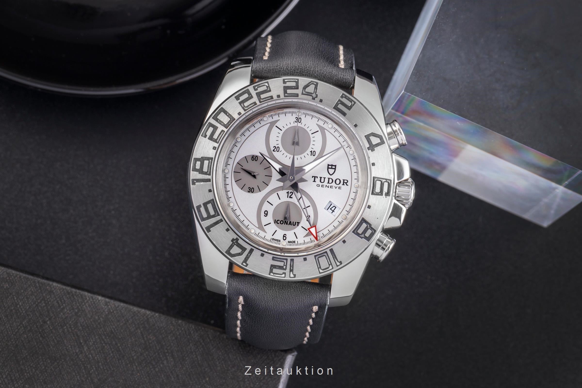Tudor Iconaut chronograph steel automatic men's watch 20400  [2503610]