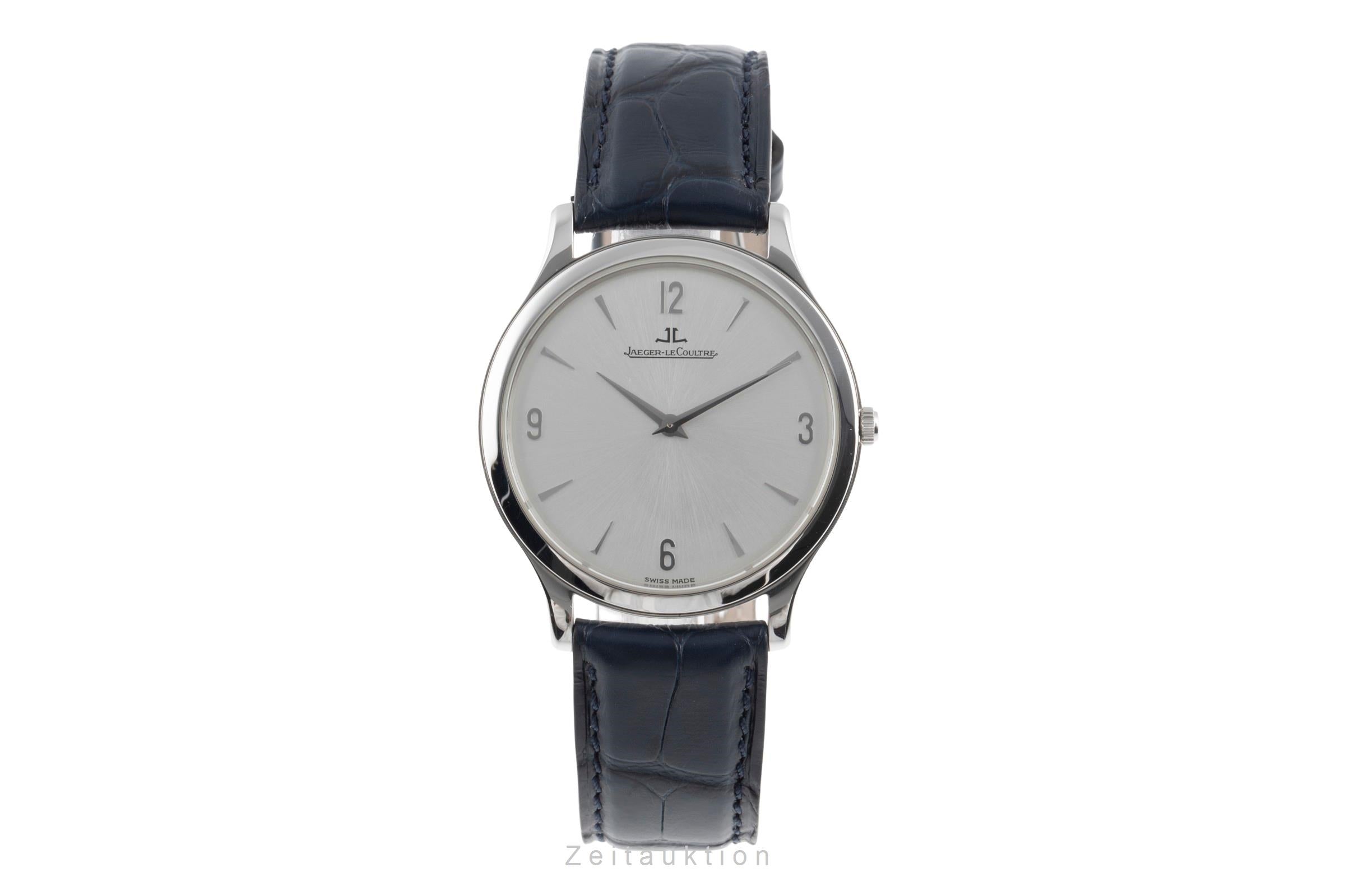 Jaeger LeCoultre Master Ultra Thin acero cuerda manual reloj para caballeros Q1458504 , 145.8.79.S  [2503612]