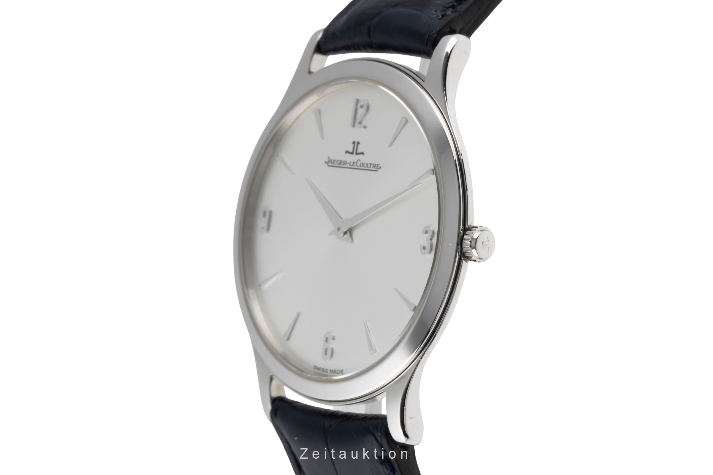 Jaeger LeCoultre Master Ultra Thin acero cuerda manual reloj para caballeros Q1458504 , 145.8.79.S  [2503612]