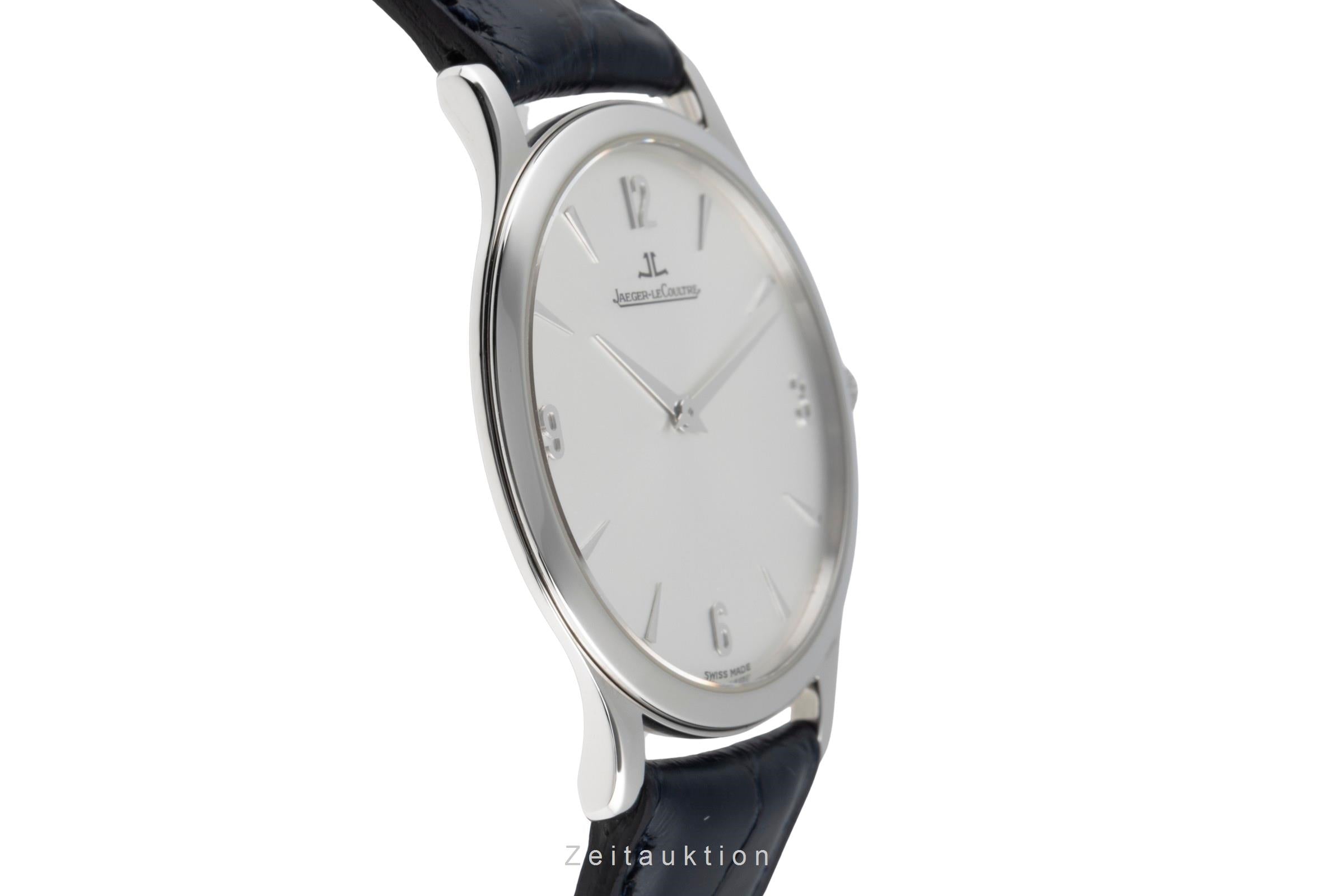 Jaeger LeCoultre Master Ultra Thin acero cuerda manual reloj para caballeros Q1458504 , 145.8.79.S  [2503612]