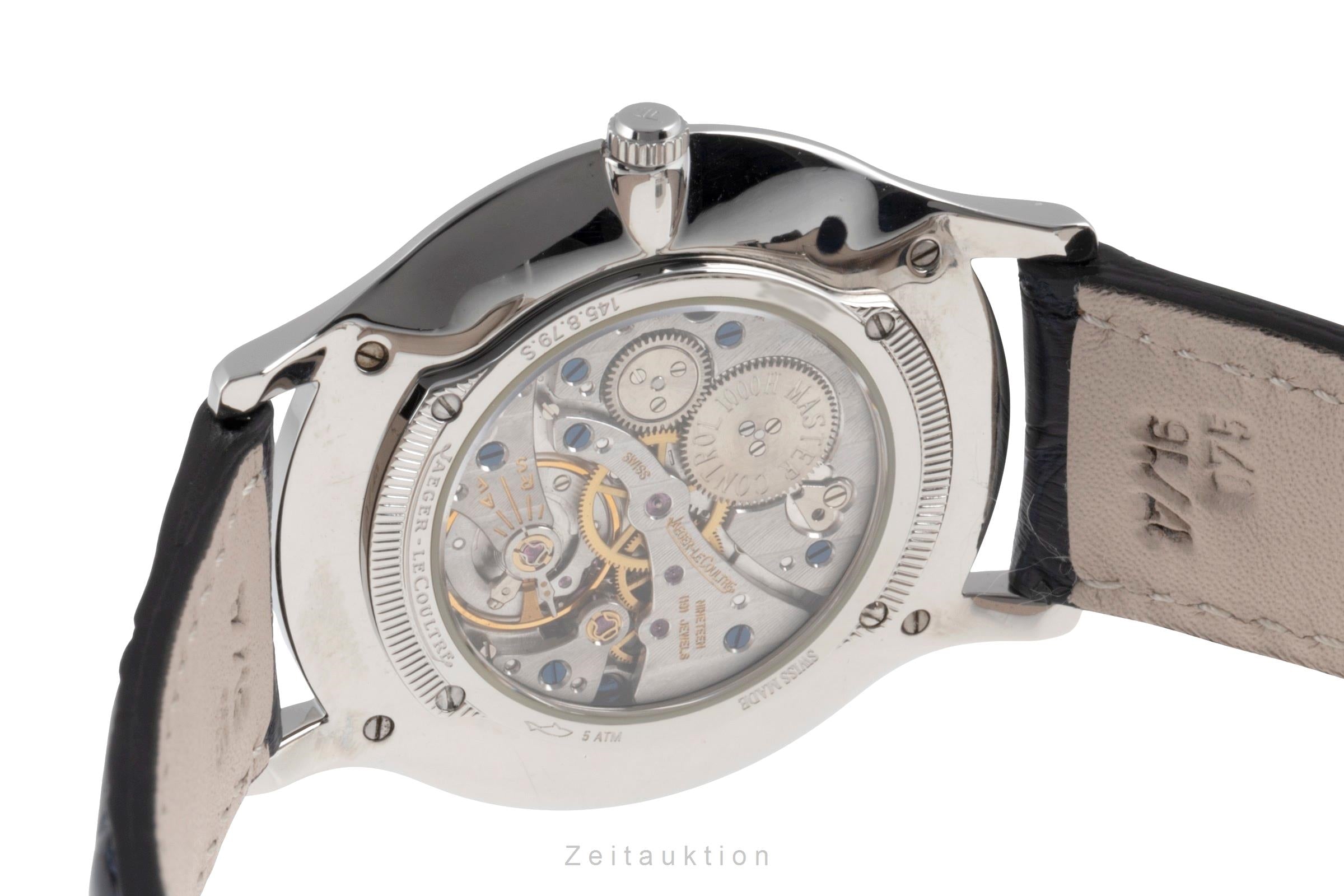 Jaeger LeCoultre Master Ultra Thin acero cuerda manual reloj para caballeros Q1458504 , 145.8.79.S  [2503612]