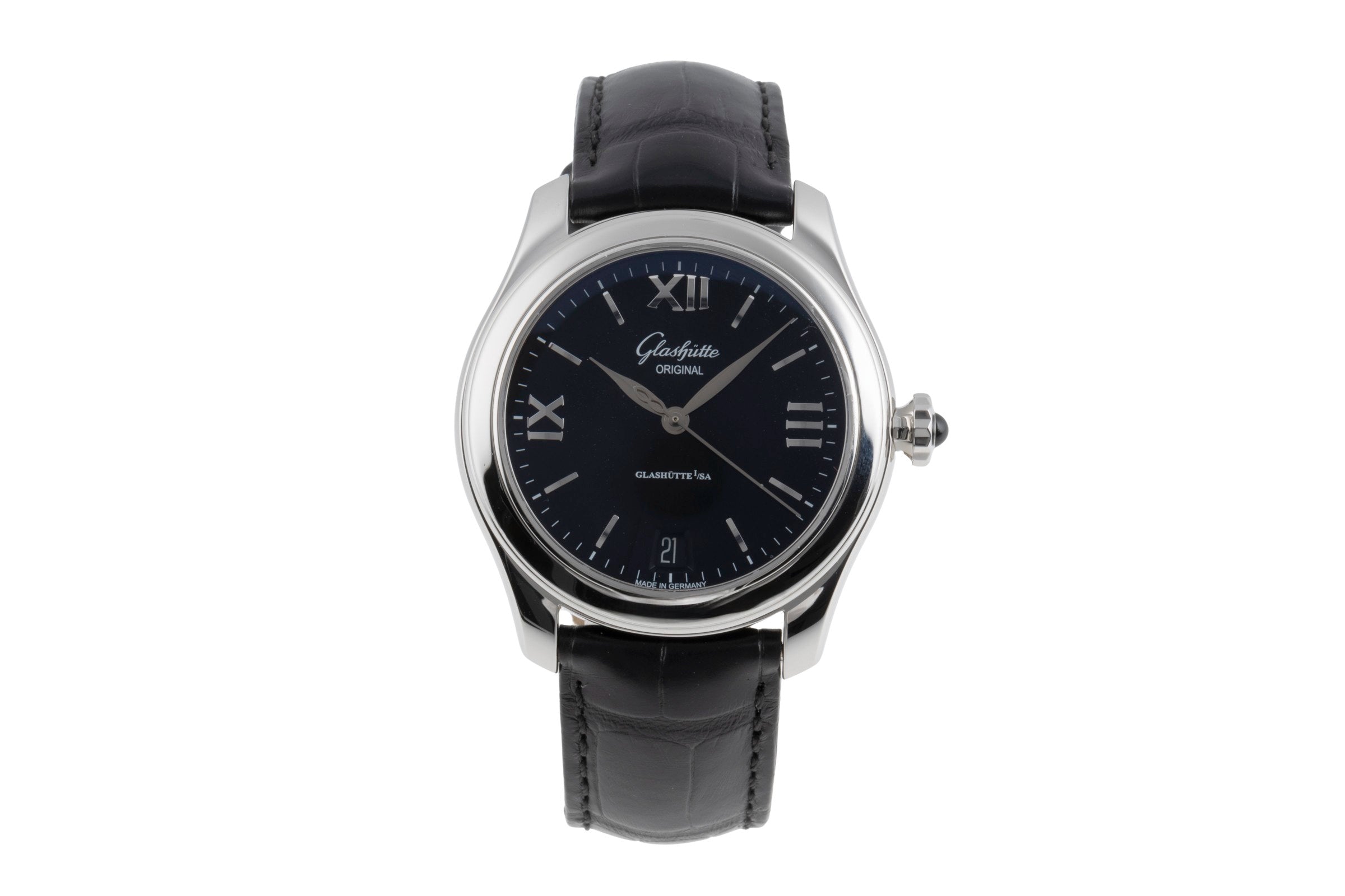 Glashütte Lady Serenade steel automatic Kal. GO 39 Ref. 1-39-22-20
