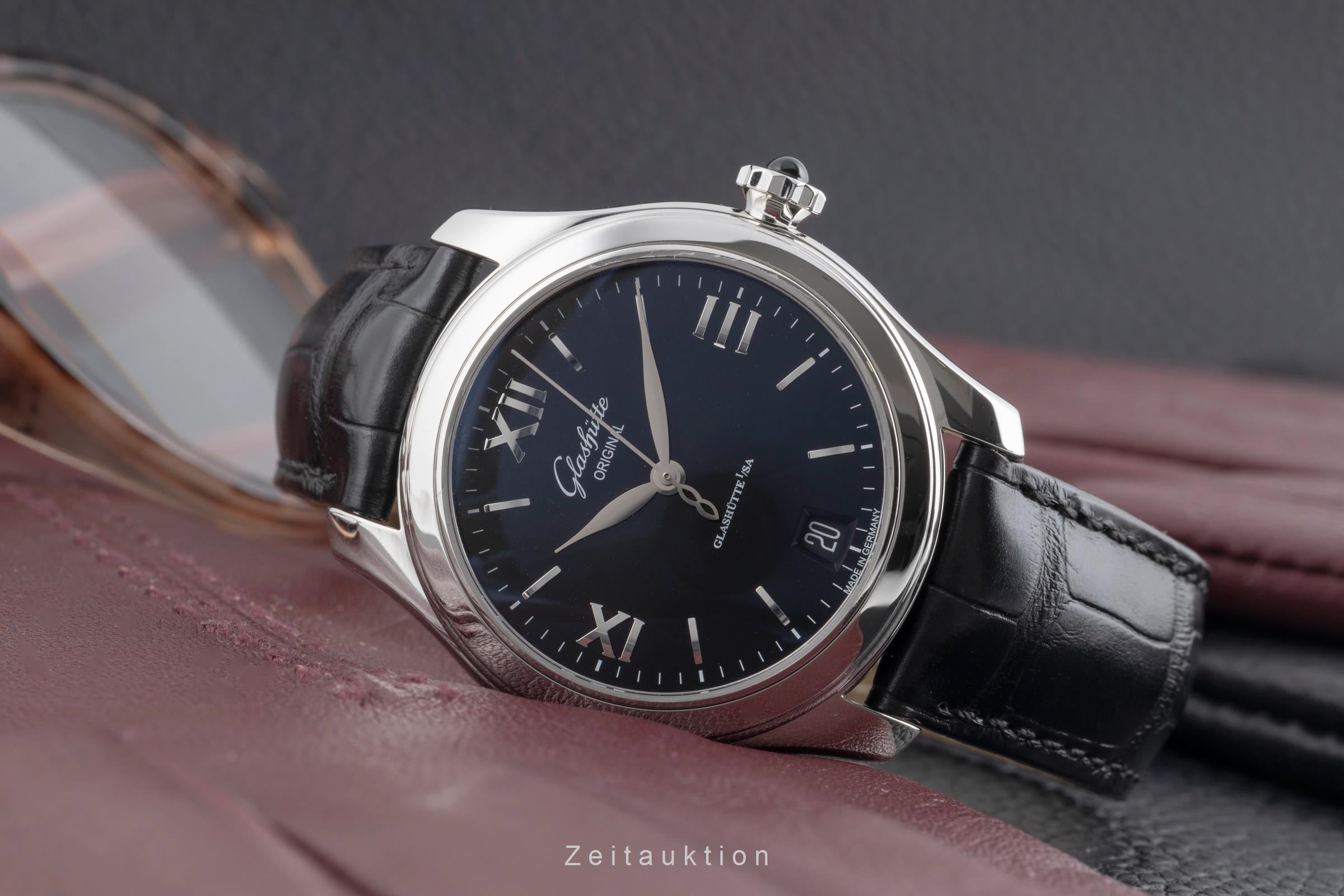 Glashütte Lady Serenade steel automatic Kal. GO 39 Ref. 1-39-22-20