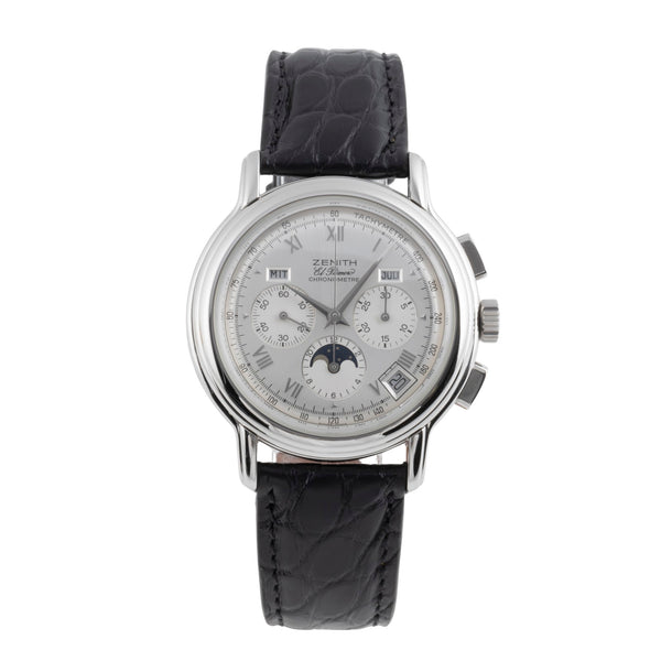 Zenith El Primero Chronograph Automatik Edelstahl Herrenuhr Ref 14/01.0240.410   [2503616]