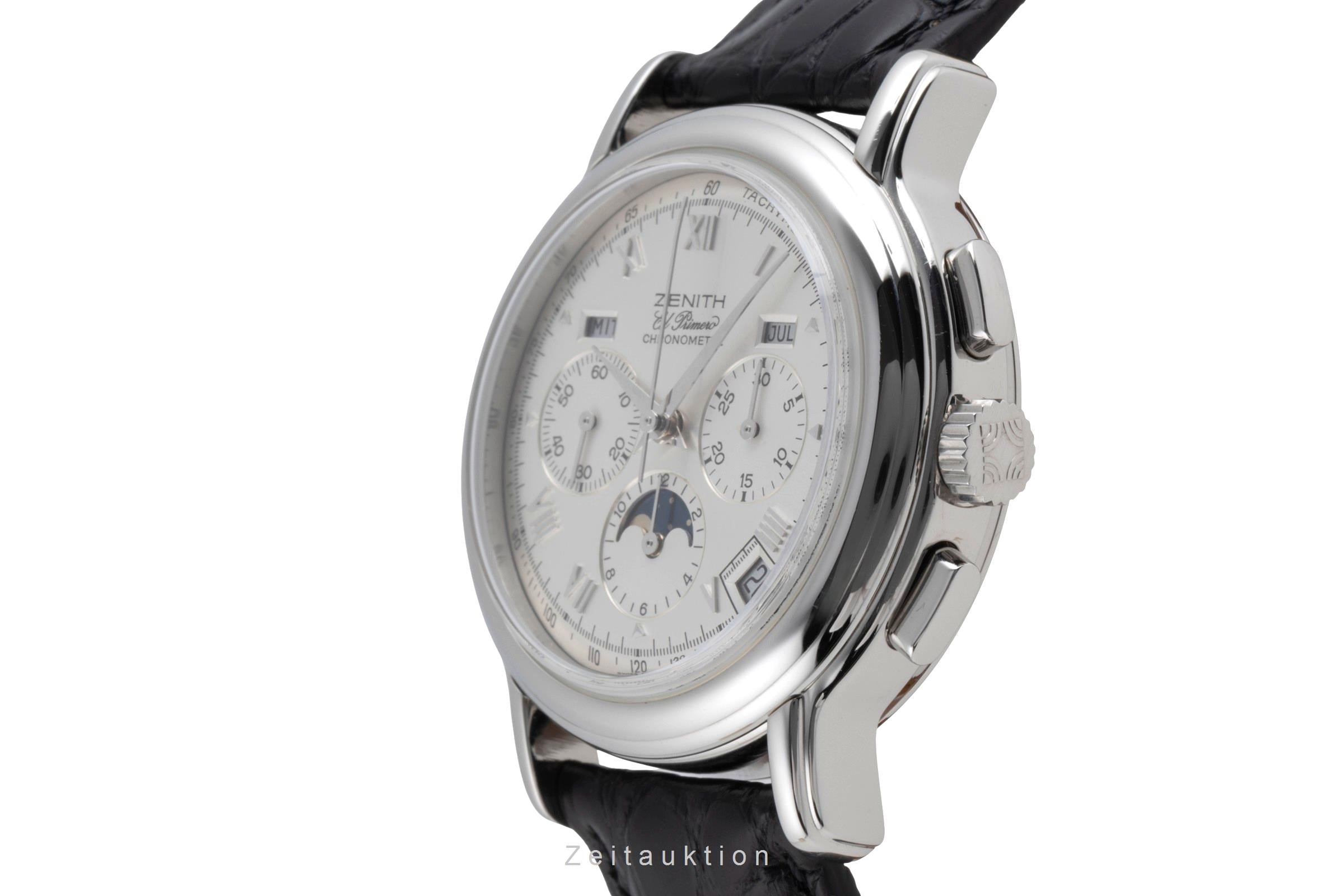 Zenith El Primero Chronograph Automatik Edelstahl Herrenuhr Ref 14/01.0240.410   [2503616]