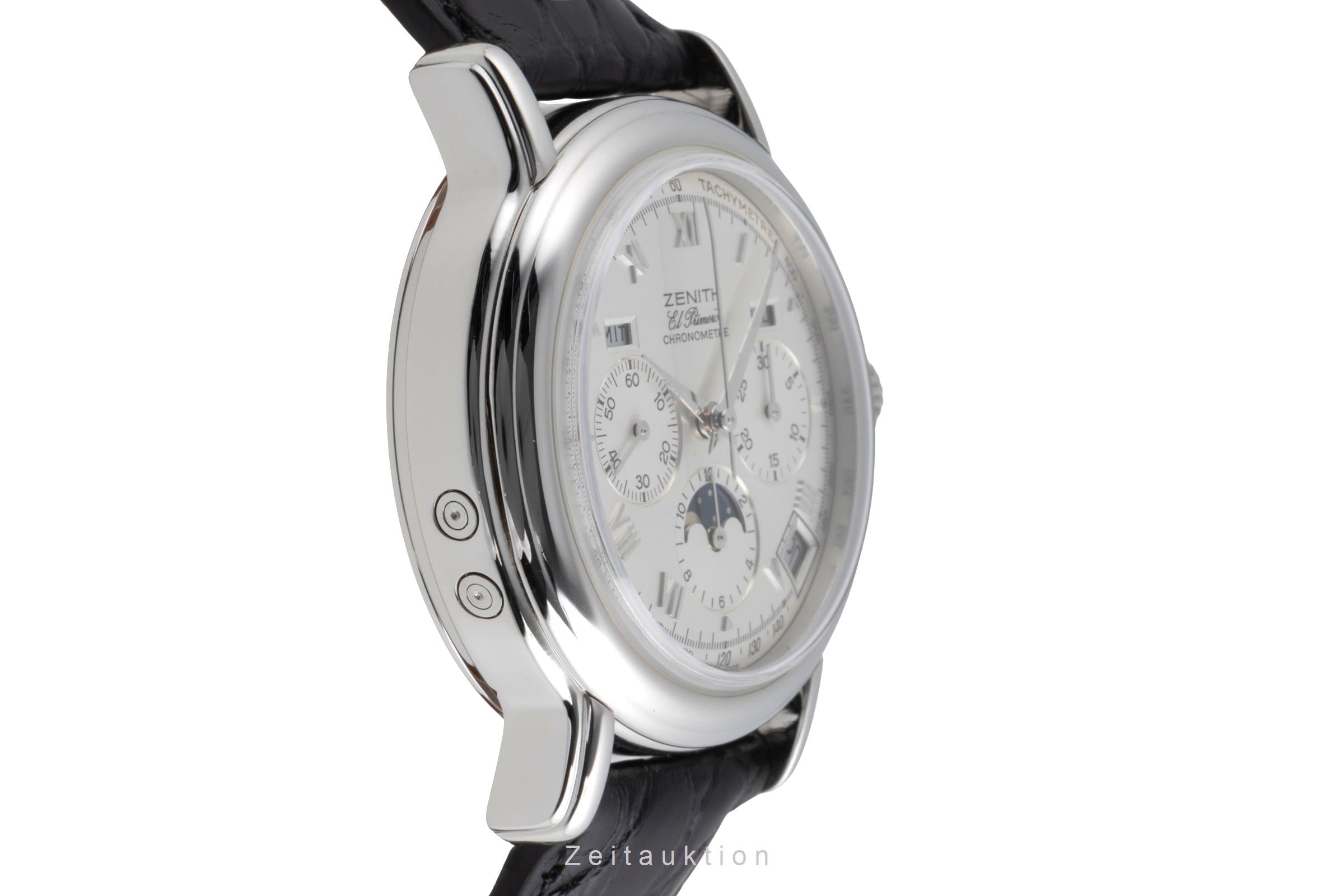 Zenith El Primero Chronograph Automatik Edelstahl Herrenuhr Ref 14/01.0240.410   [2503616]