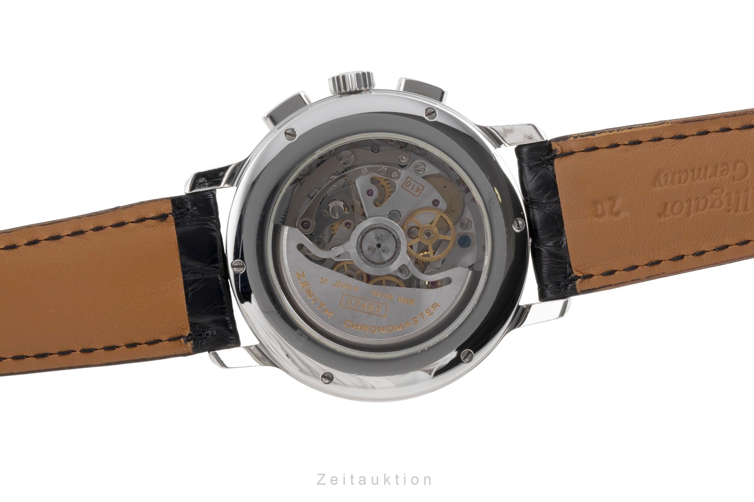 Zenith El Primero Chronograph Automatik Edelstahl Herrenuhr Ref 14/01.0240.410   [2503616]
