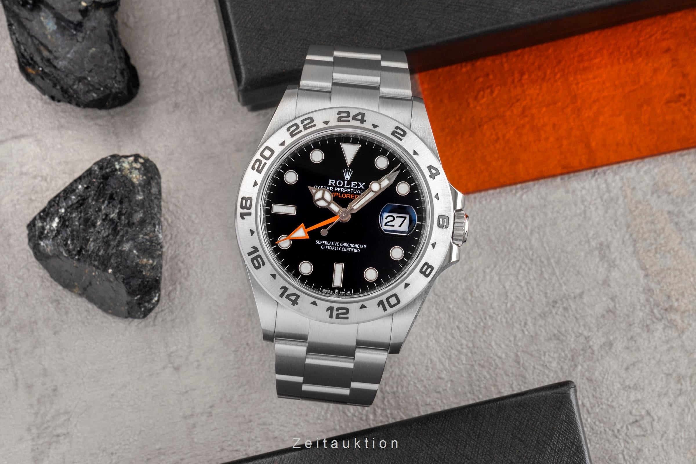 リトルマスター2 Rolex Explorer II steel automatic Kal. 3285 Ref. 226570 | 2503617