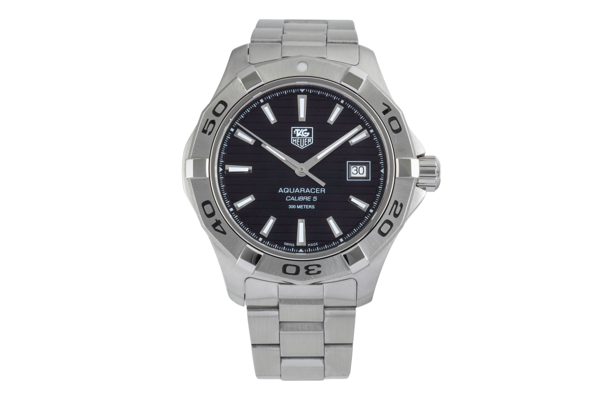 Tag Heuer Aquaracer acier automatique montre pour hommes WAP2010  [2503622]