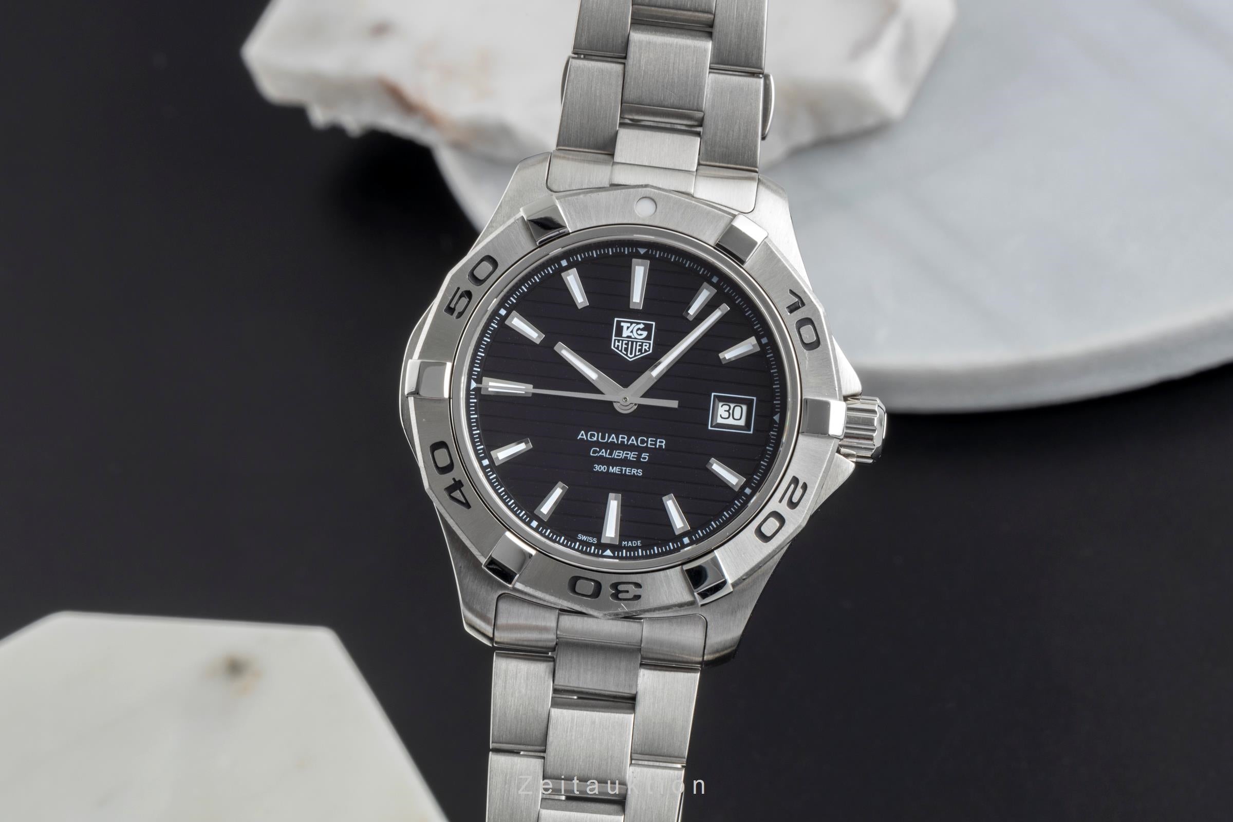 Tag Heuer Aquaracer acier automatique montre pour hommes WAP2010  [2503622]