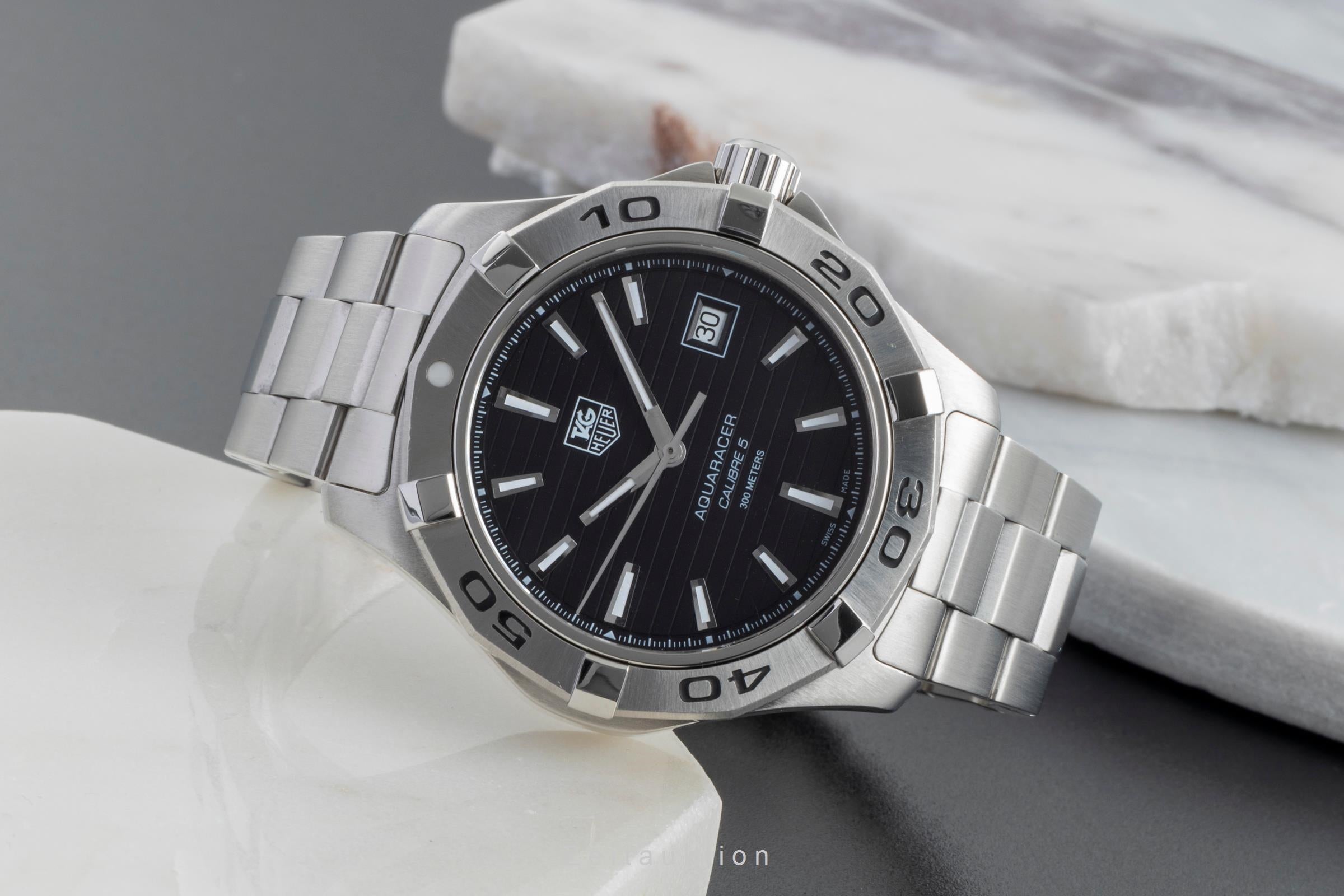 Tag Heuer Aquaracer acier automatique montre pour hommes WAP2010  [2503622]