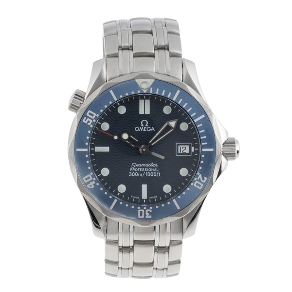 Omega Seamaster steel quartz men's watch 2561.80.00  [2503623]