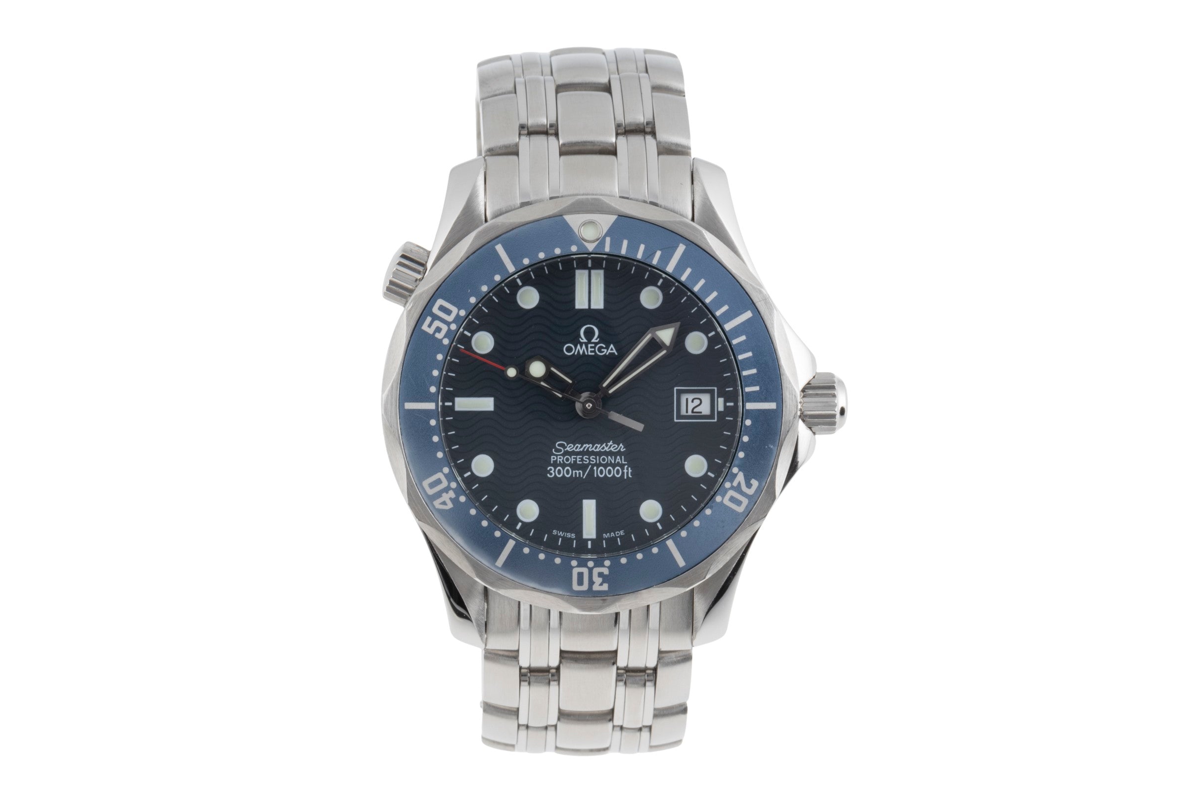 Omega Seamaster steel quartz men's watch 2561.80.00  [2503623]