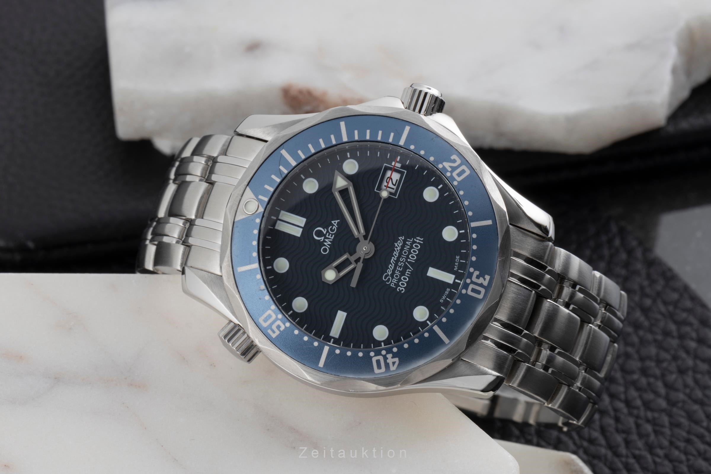 Omega Seamaster steel quartz men's watch 2561.80.00  [2503623]